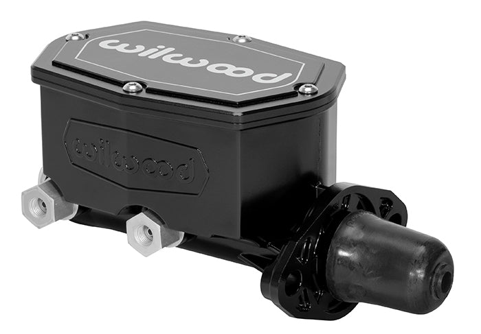 Wilwood 260-14960-BK Tandem Master Cylinder with Integral Reservoir, 1.125-Inch Bore, Black