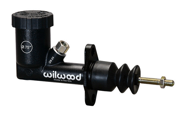 Wilwood 260-15098 GS Compact Master Cylinder, 0.750-Inch Bore, Integral Reservoir