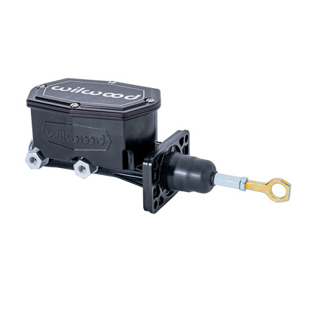 Wilwood 260-16854-P Compact Tandem Master Cylinder, 1.00 in Bore, Polished Aluminum, Mopar A/B/E-Body