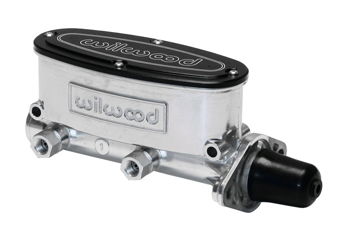 Wilwood 260-8556-P Tandem Master Cylinder with Integral Reservoir, 1.125-Inch Bore