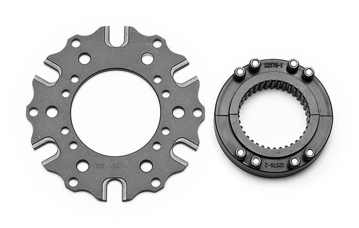 Wilwood 270-12634 Rear Inboard Brake Rotor Adapter for 38-Spline Axle Mount