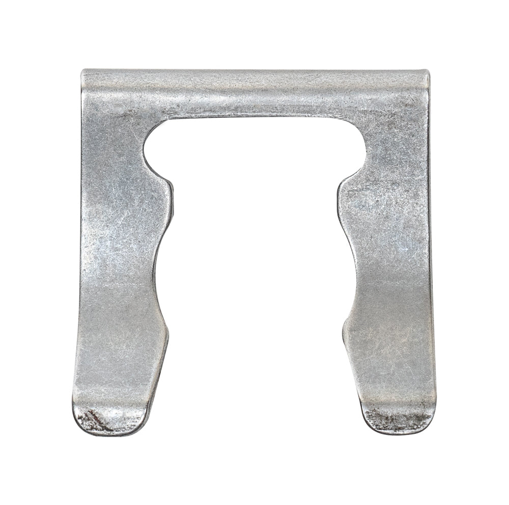 Wilwood 300-15780 Bowed Steel Brake Line Clip with Zinc Oxide Finish