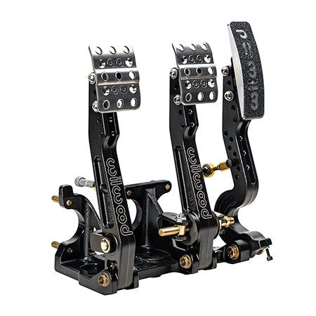 Wilwood 340-16603 Triple Pedal Assembly with Adjustable Floor Mount and Linkage