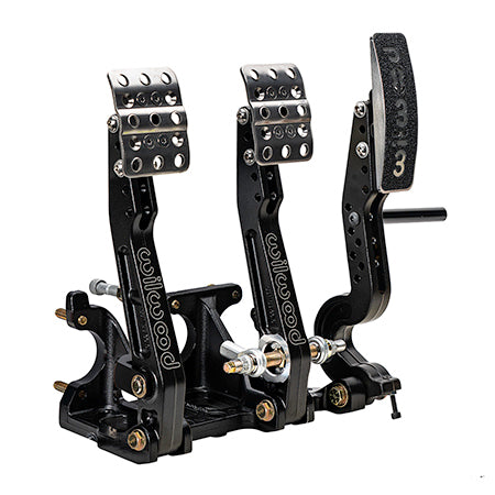Wilwood 340-16604 Tru-Bar Triple Pedal Assembly, Adjustable Floor Mount