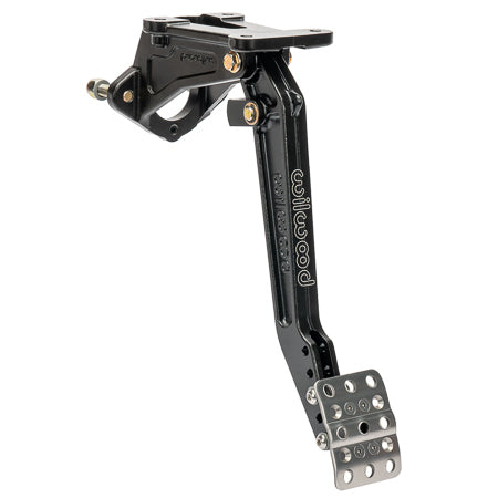 Wilwood 340-17699 Swing-Mount Brake Pedal Assembly, 6.25:1 to 7:1 Ratio, Aluminum, Black