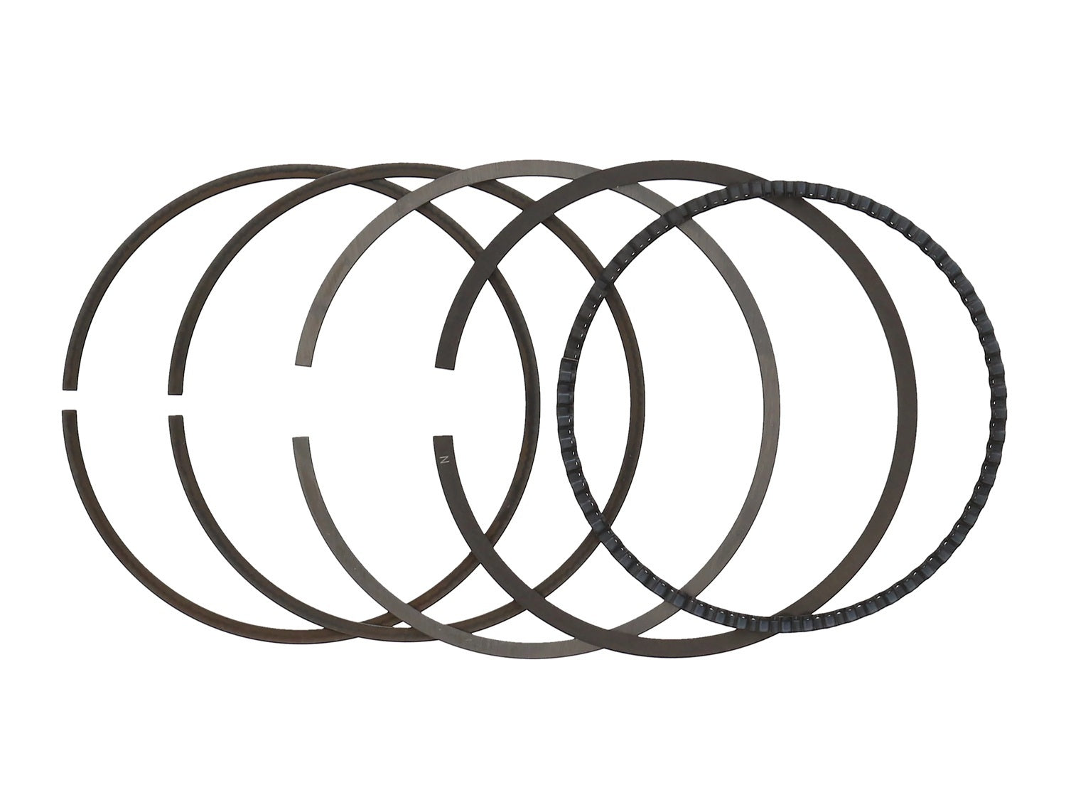 WISECO 8650XX Piston Rings for 3.406-Inch Bore, 1.0 x 1.2 x 2.8 mm, Standard Tension
