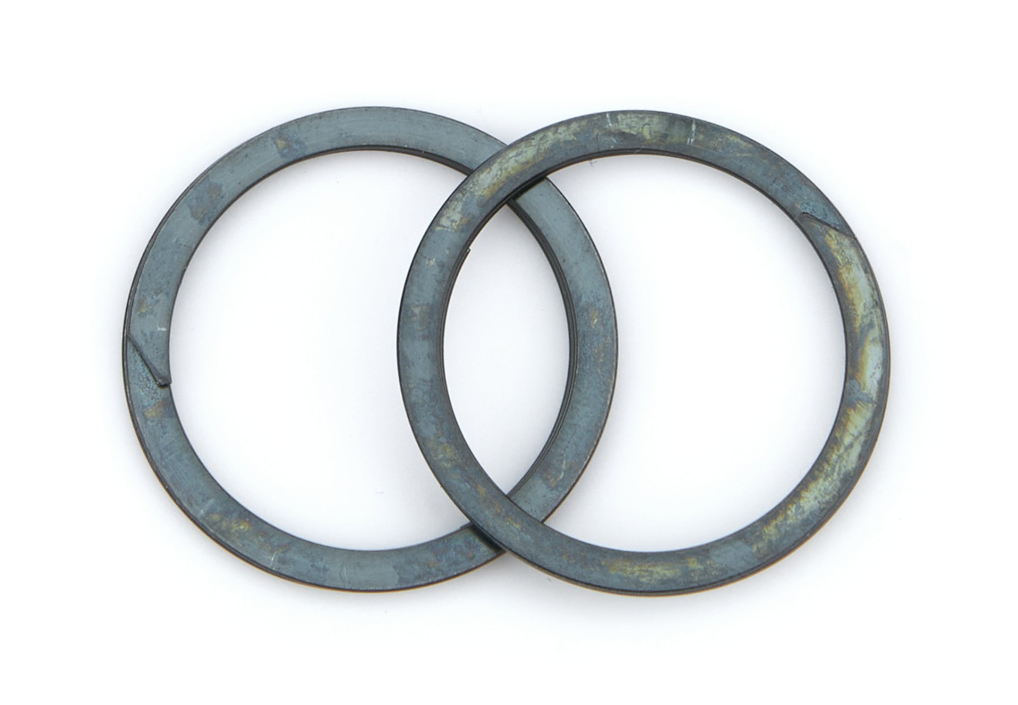 WISECO CS24 SBC Flat Spiral Wrist Pin Locks for 0.927 in Pins, Pair