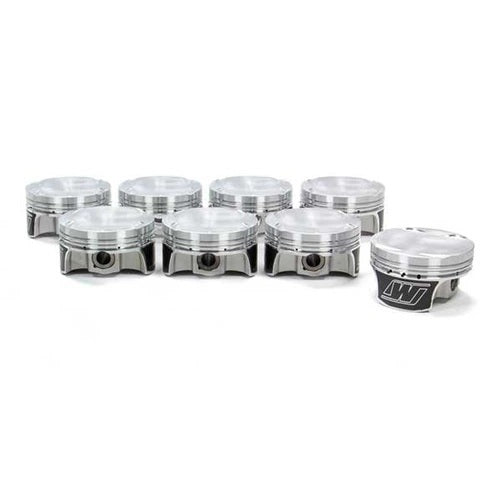 Wiseco K0033B6 Professional Series Forged Dome Pistons for Small Block Chevy, 4.185-Inch Bore, +13.5 cc, Set of 8