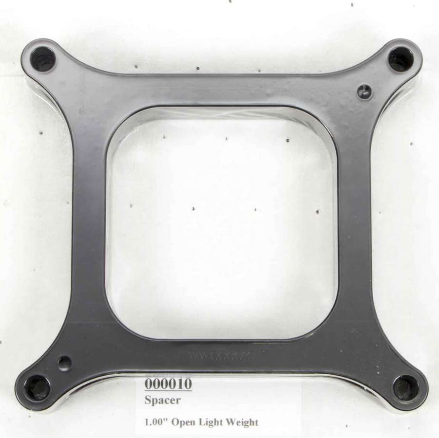 Wilson Manifolds Carburetor Spacer - 1 in Thick Square Bore - 000010