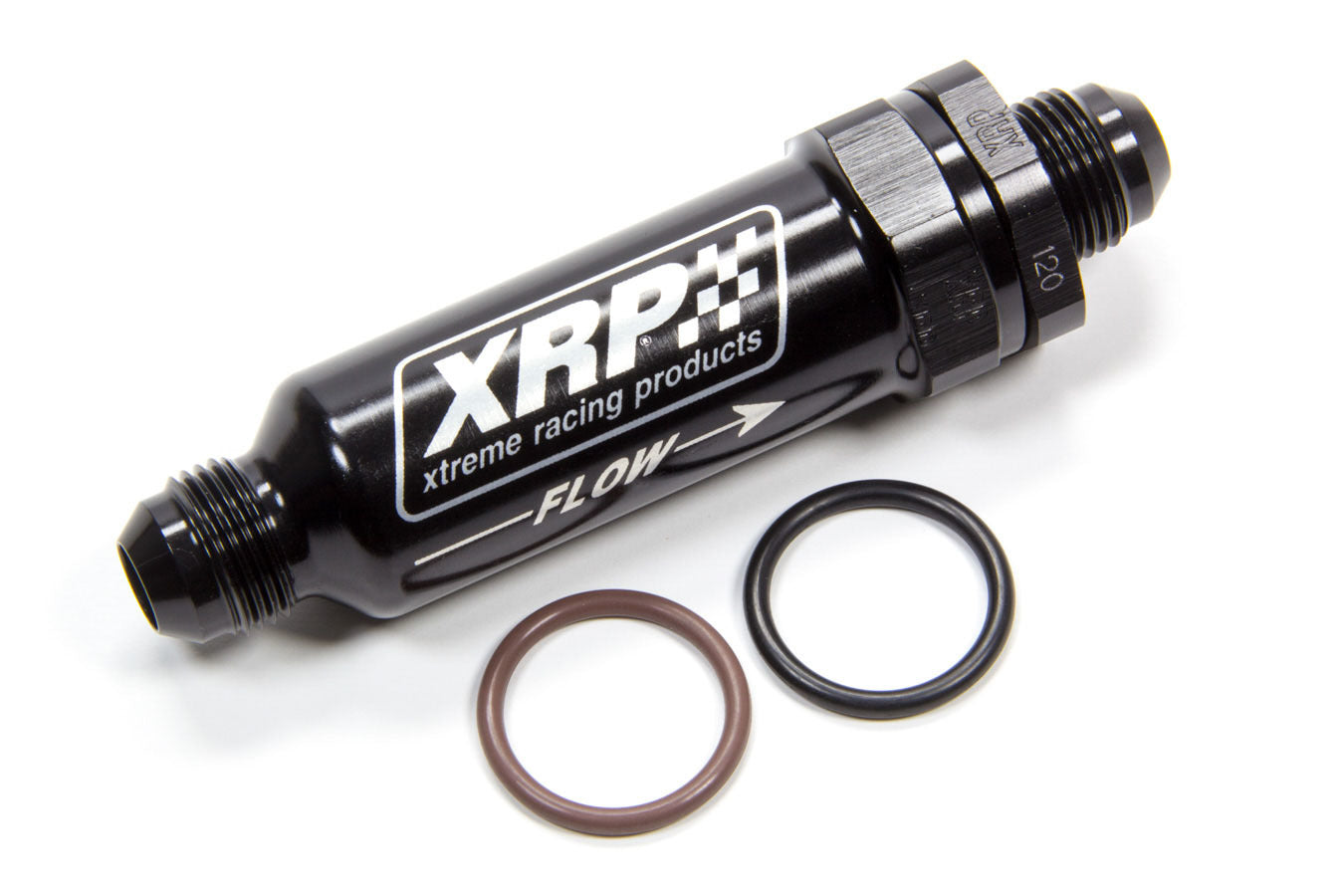 XRP Xtreme Racing Products 704408FS120 -8 AN In-Line Fuel Filter with 120 Micron Stainless Steel Screen
