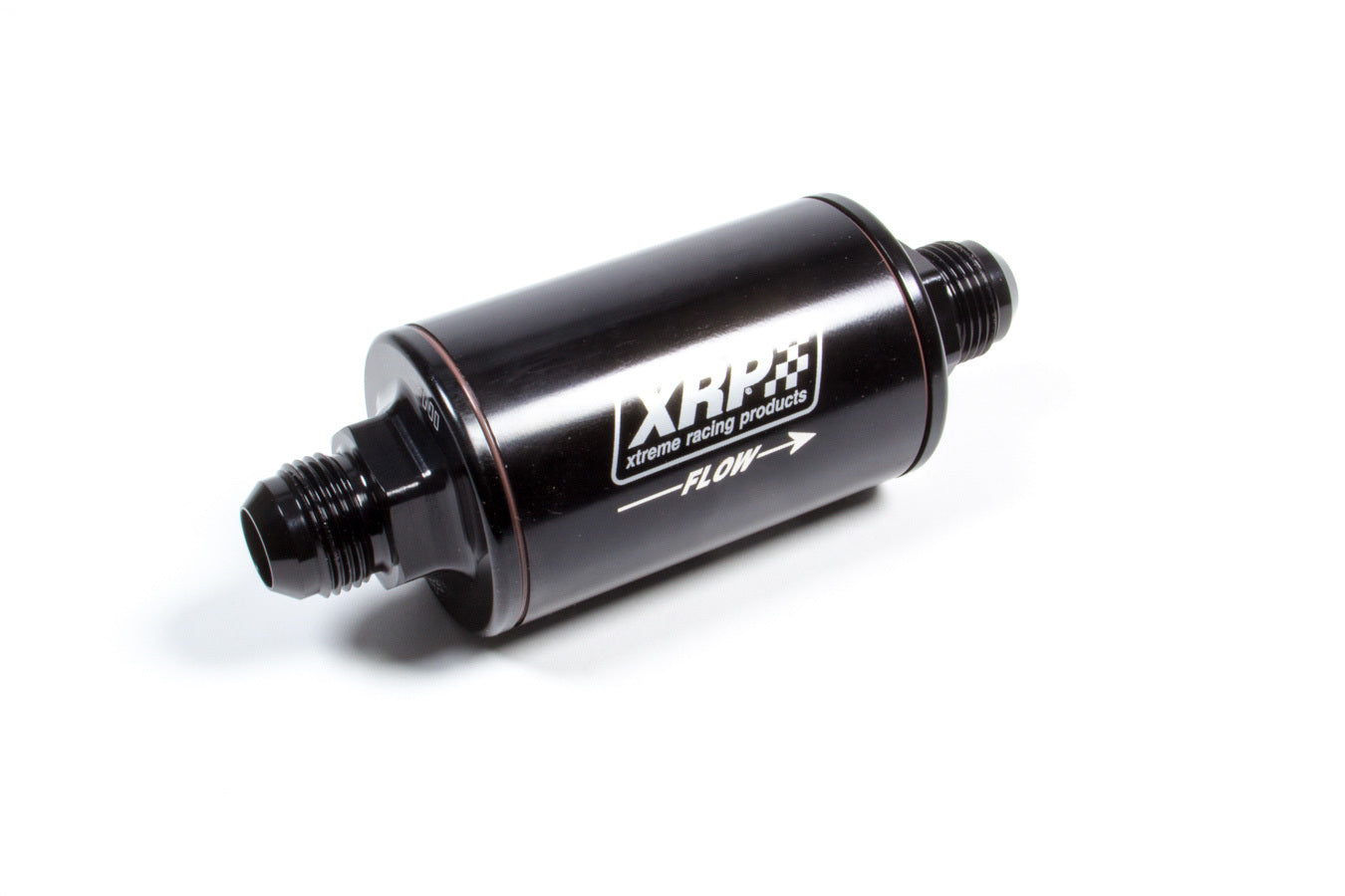XRP 7112SAN In-Line Oil Filter with -12 AN Inlet and Outlet