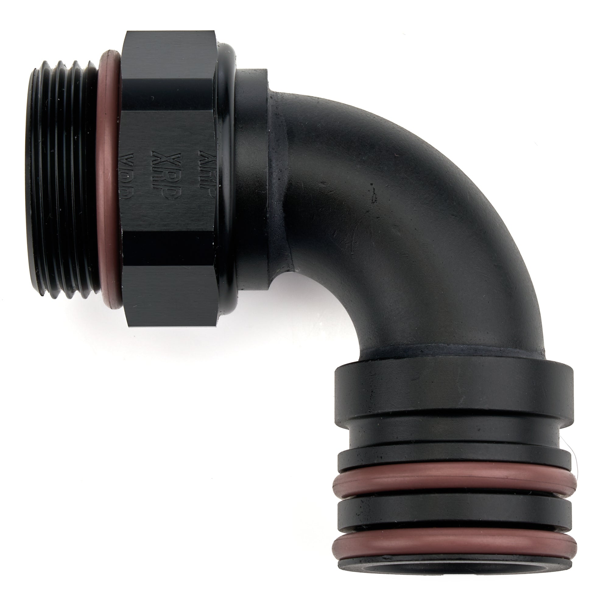XRP 959016HC 16AN Male Clamshell to 16AN ORB Swivel Quick-Release Adapter, 90-Degree