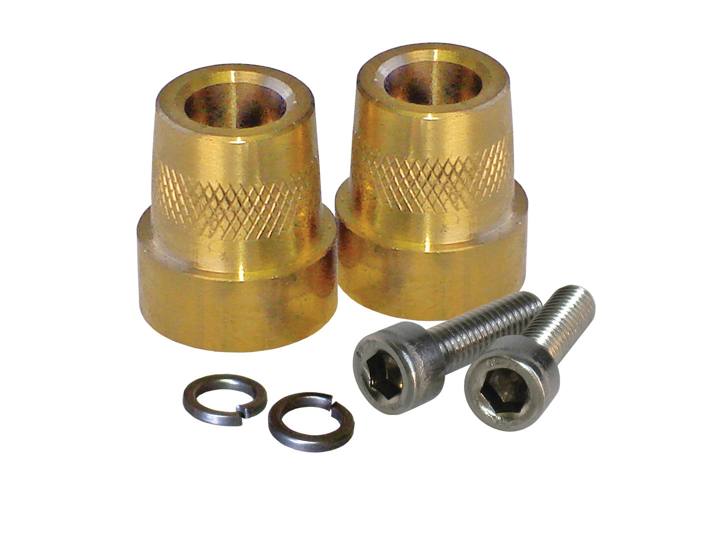 XS Power Battery 586 Tall Brass Battery Post Adapter, Ring Terminal to Tall Top Post