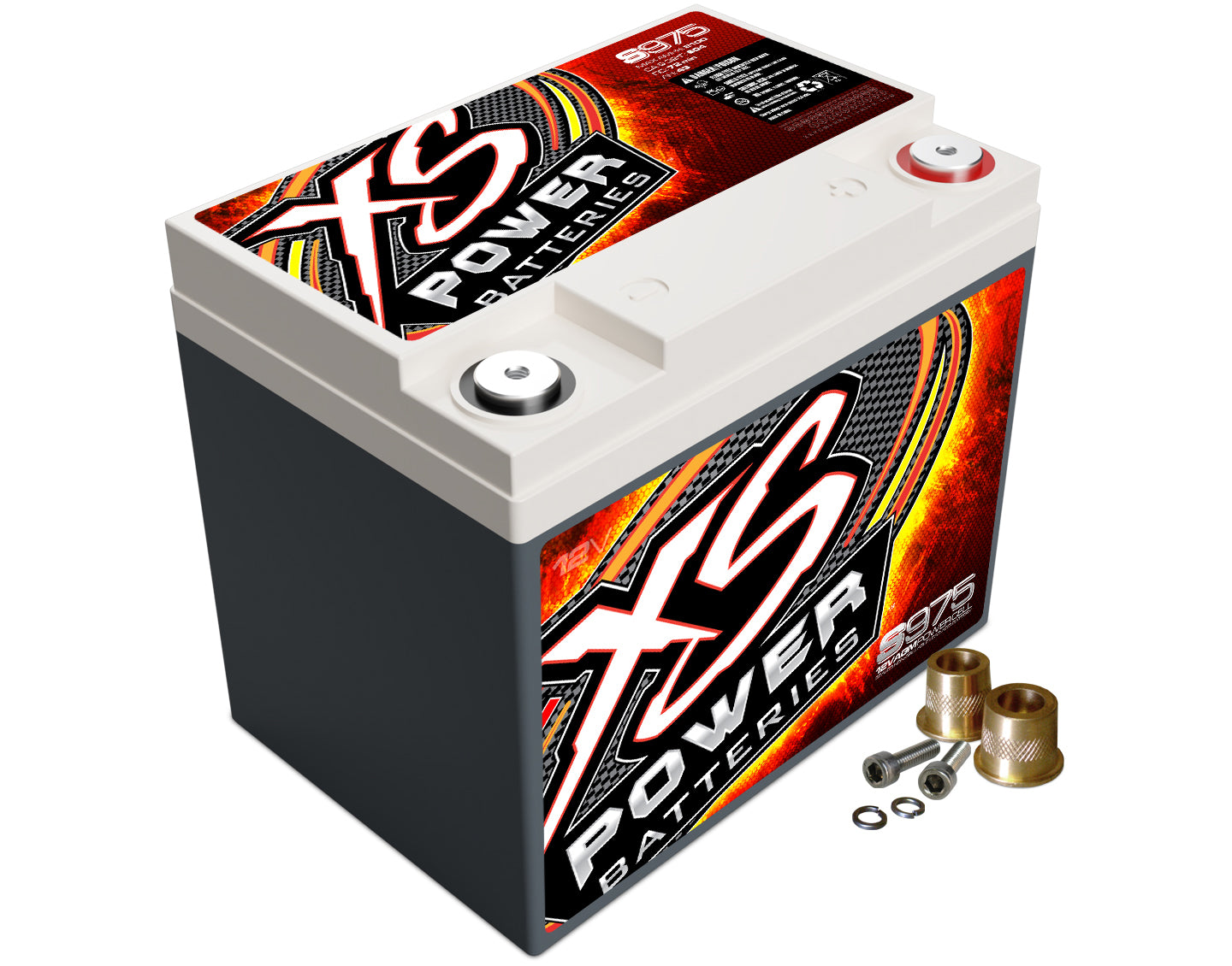 XS Power S975 S Series AGM Battery, 12V, 604 Cranking Amps