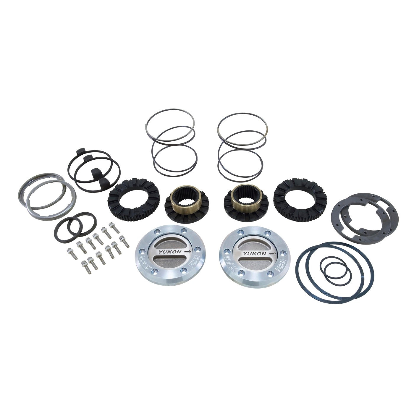 Yukon Gear and Axle YHC70001 Hardcore Manual Locking Hub Kit for Dana 60 35-Spline Axles