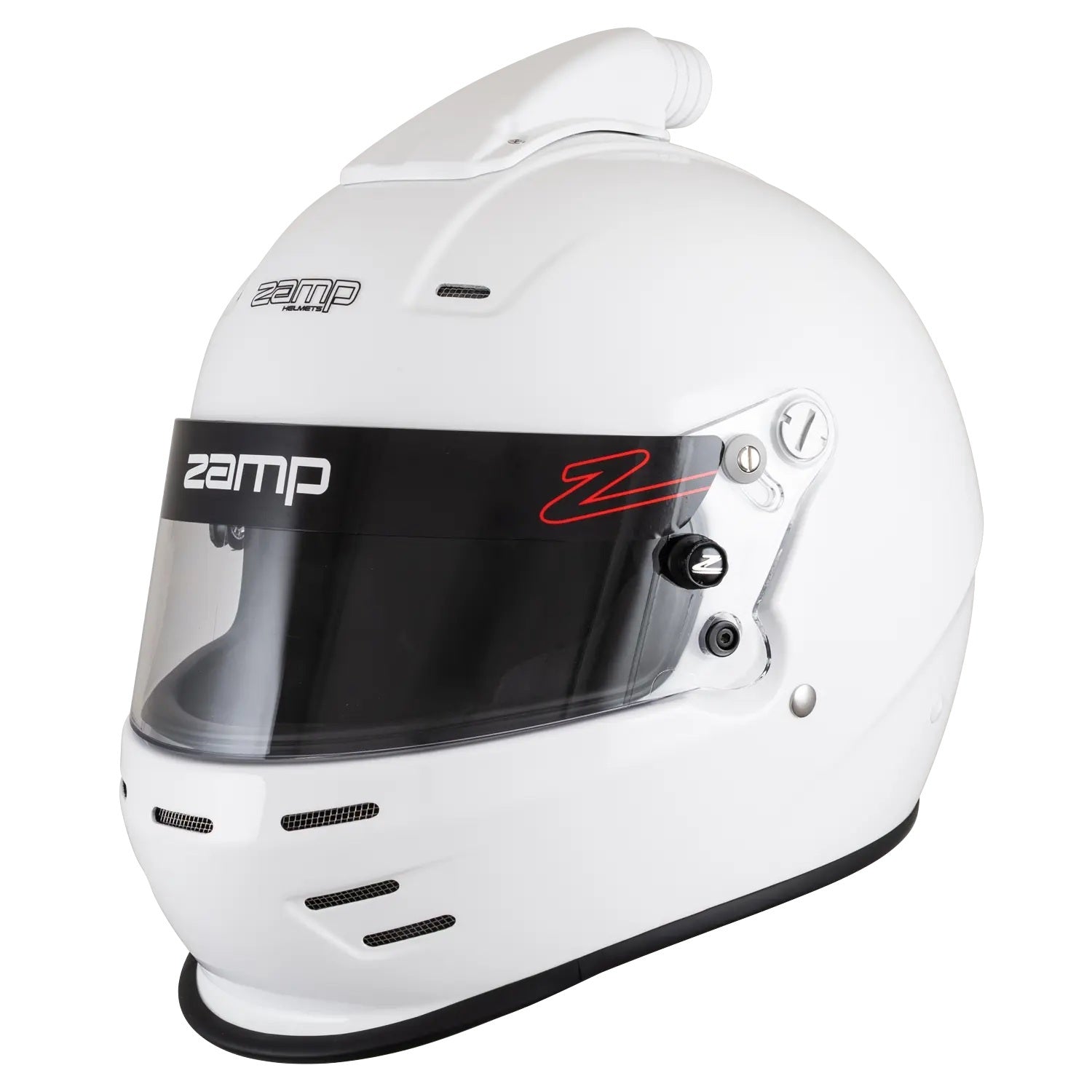 ZAMP RZ-38 Air Top Air Full-Face Helmet, Snell SA2025, White, X-Large – H782A001XL