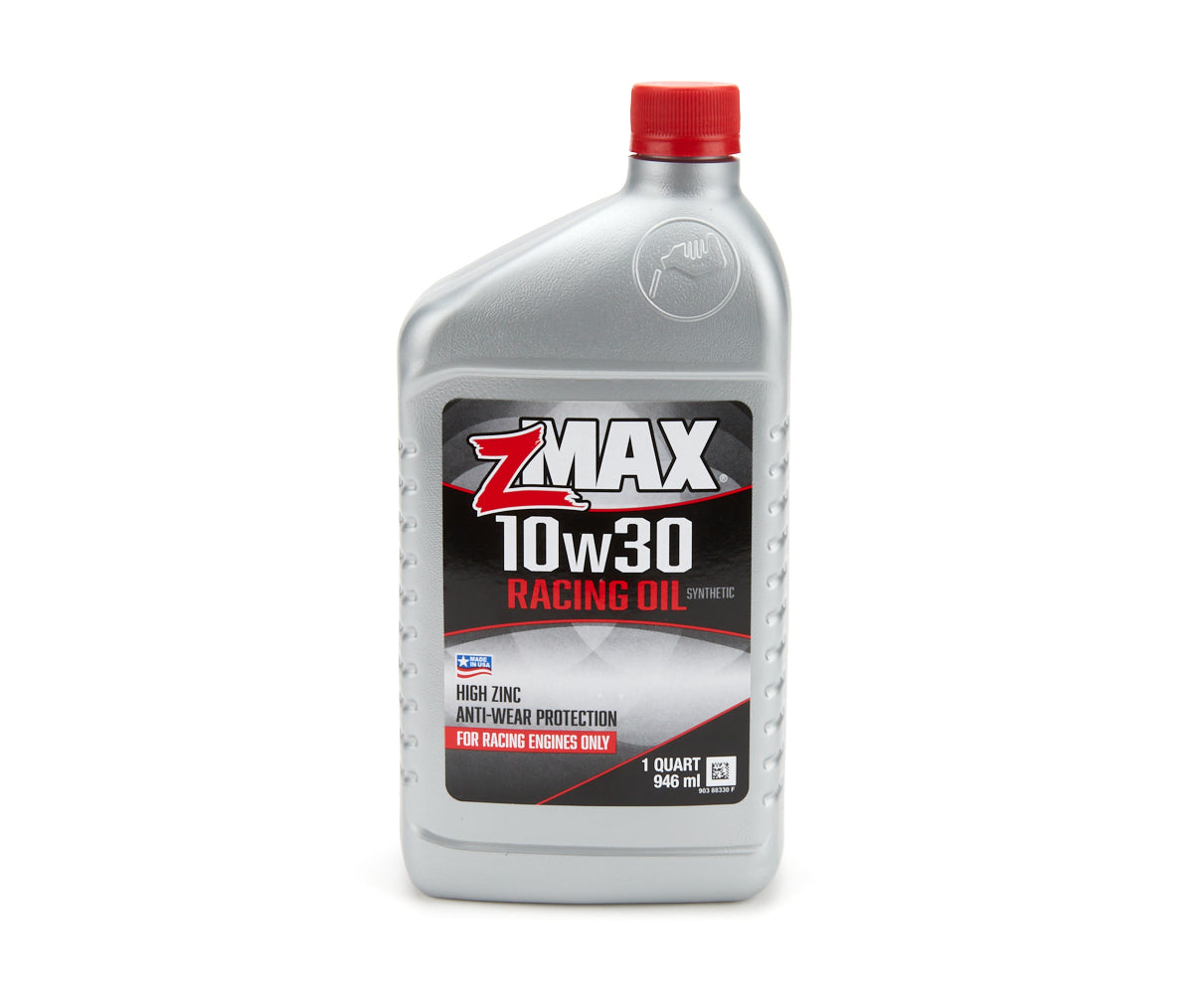 ZMAX 88-330 Racing Motor Oil 10W-30 High-Zinc Synthetic, 1 Quart Bottle