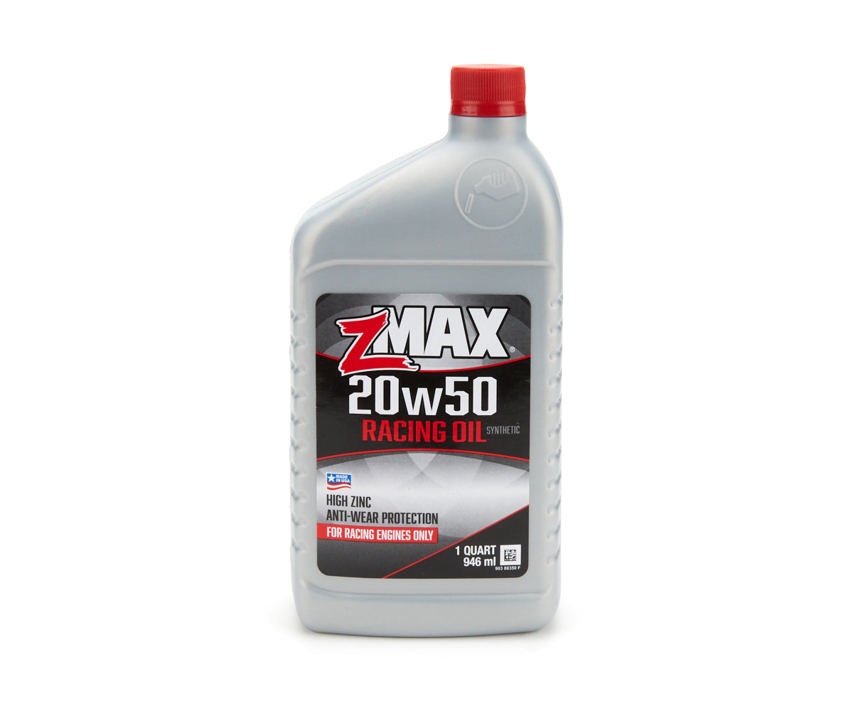 ZMAX 88-350 Racing Motor Oil 20W-50 Synthetic High-Zinc 1 Quart Bottle