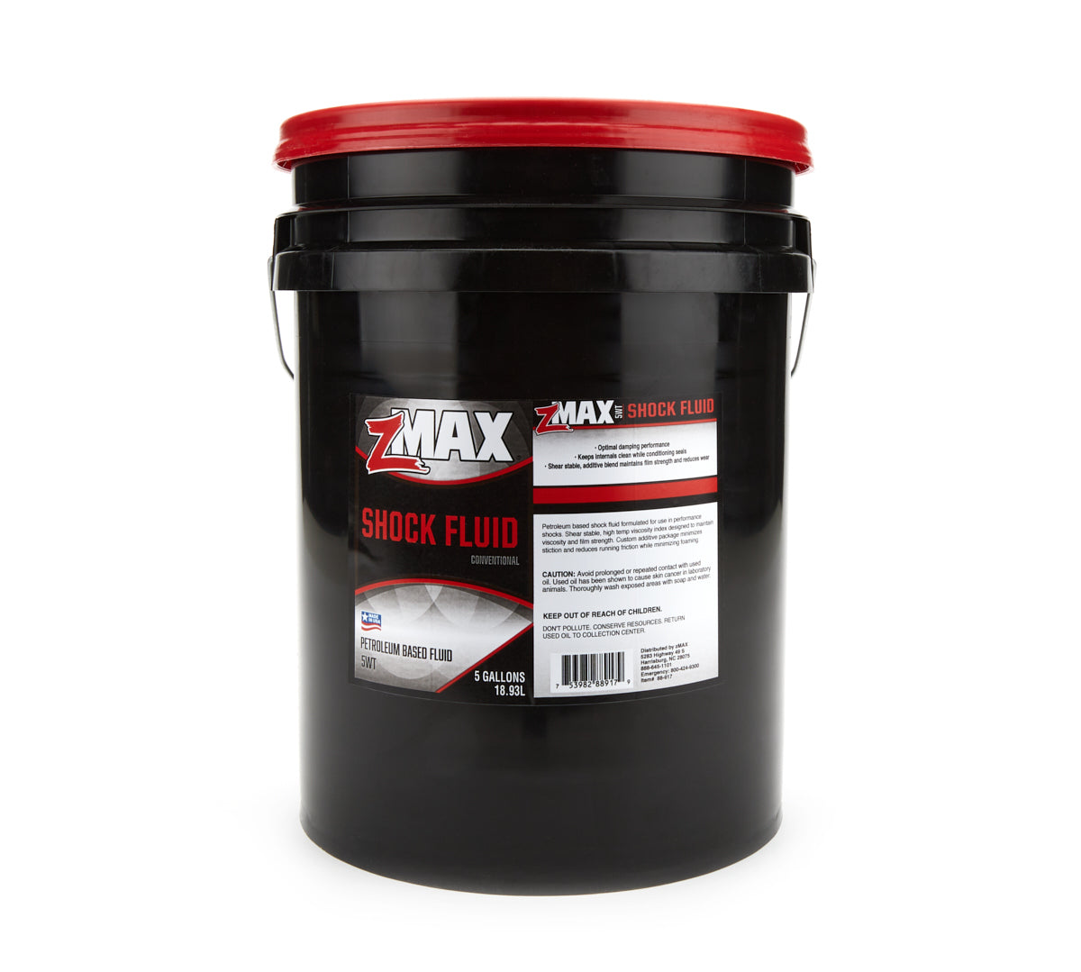 ZMAX 88-917 Shock Fluid 5W Conventional 5-Gallon Pail