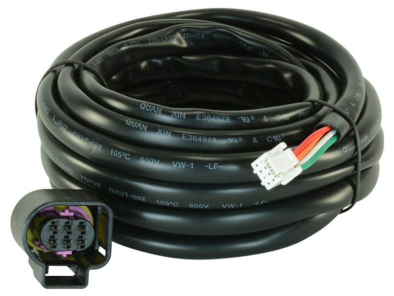 AEM Electronics Oxygen Sensor Wiring Harness Replacement Sensor Wiring Harness for X-Series Wideband UEGO Gauge 30-3427