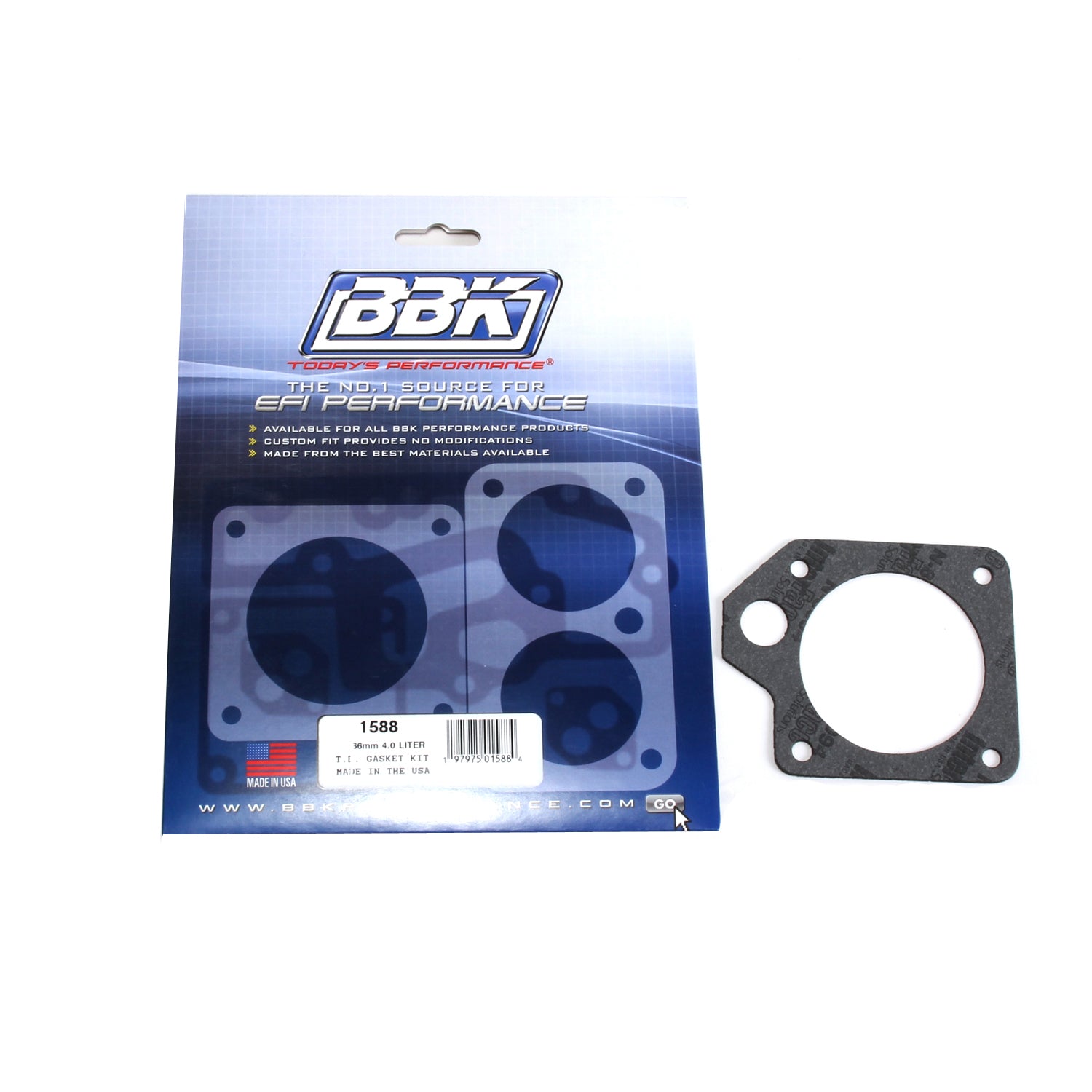 BBK Performance Parts Exhaust System 1990-2001 Ford Ranger/Explorer/Explorer Sport 1588