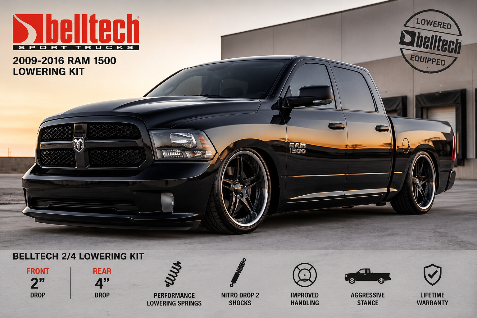 Unlock Your Ram 1500's Stance: A Deep Dive into the Belltech 963ND Lowering Kit
