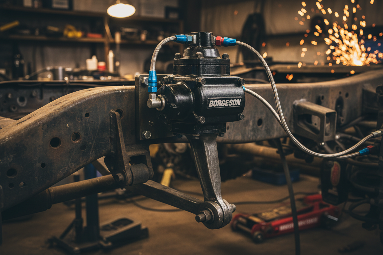 Upgrade Your Ford F250's Steering: A Borgeson Steering Box Installation Guide