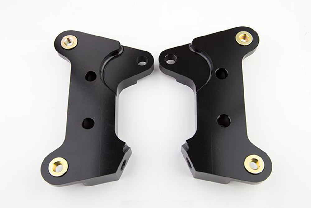 Wilwood 249-10404/05 Front Brake Caliper Brackets for 1974-1978 Mustang II and Pinto with 12.190-Inch Rotors