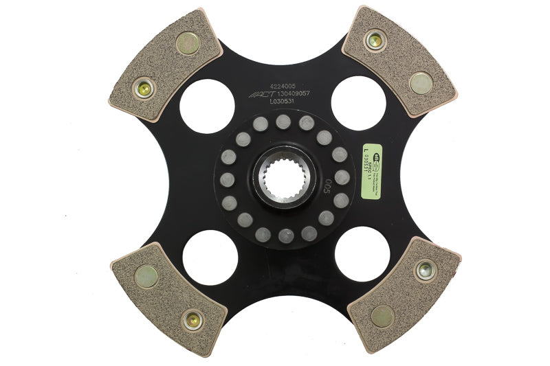 Advanced Clutch Brake Component 4 Pad Rigid Race Disc Multiple Applications 4224005