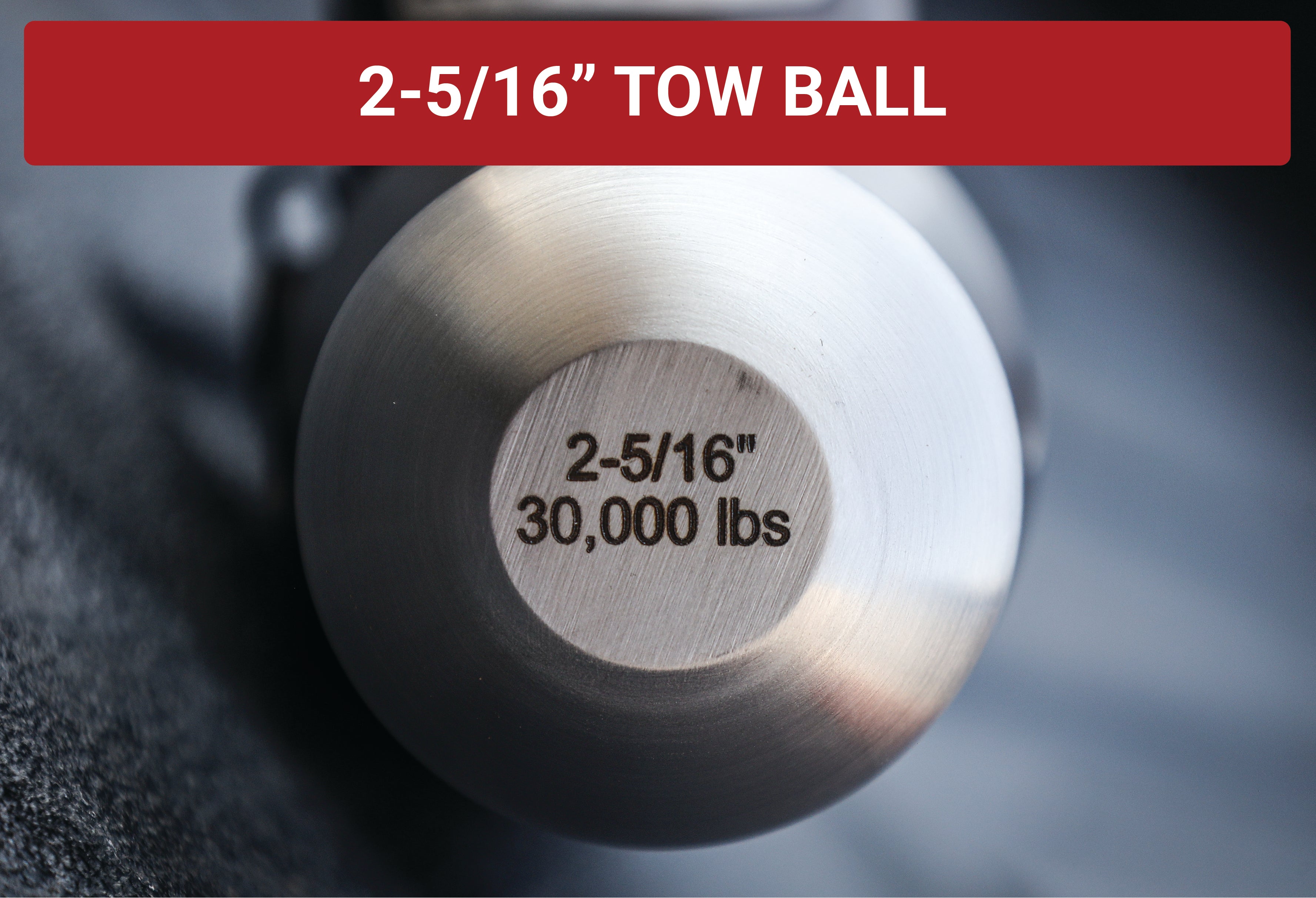 Weigh Safe WSOEM OEM Gooseneck Ball - Ford, Chevrolet, ETC. (30K GTWR) Gooseneck Trailer Hitch Ball