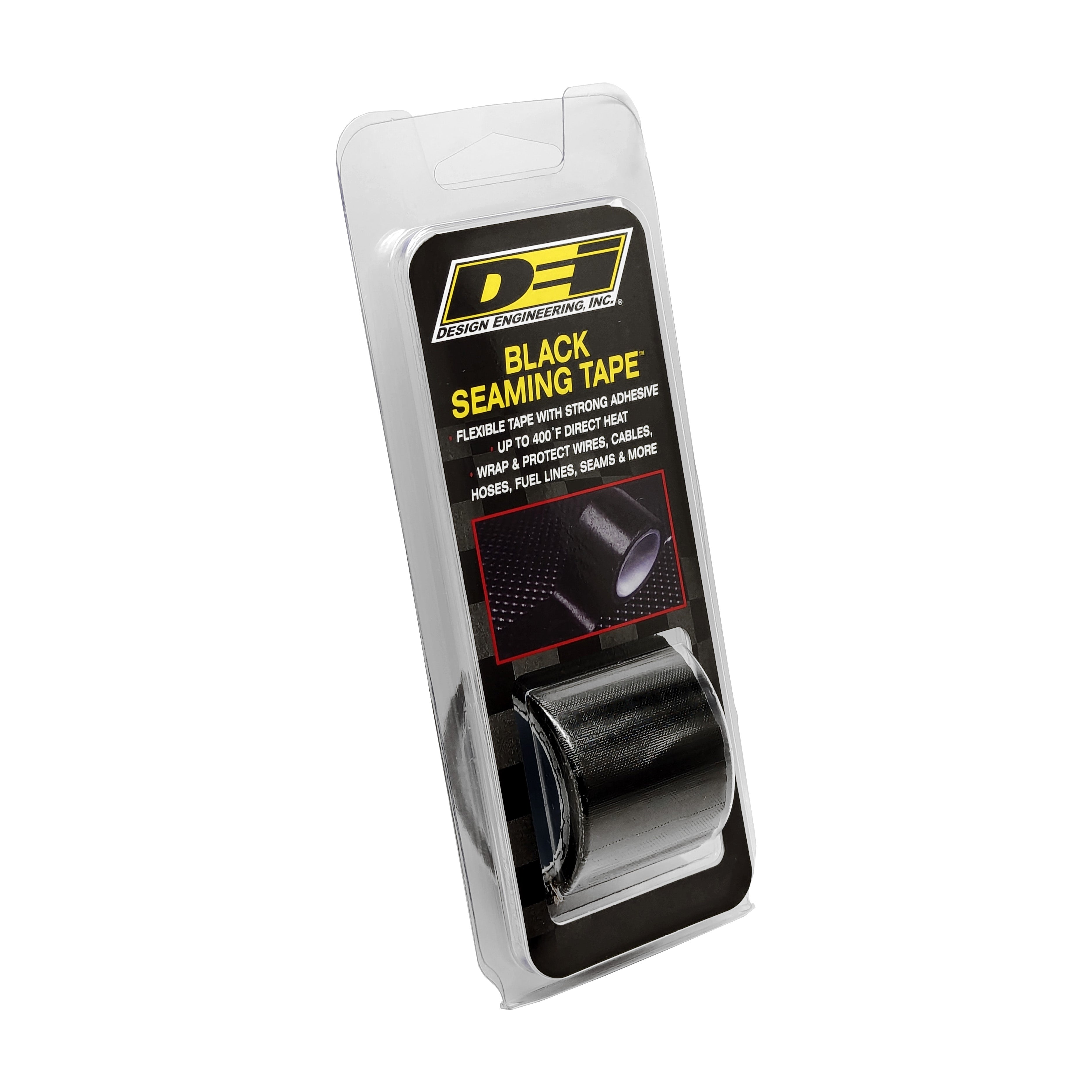 Design Engineering One 15 foot roll of 1-1/2 inch wide black seaming tape. Multi-Purpose Tape 10039
