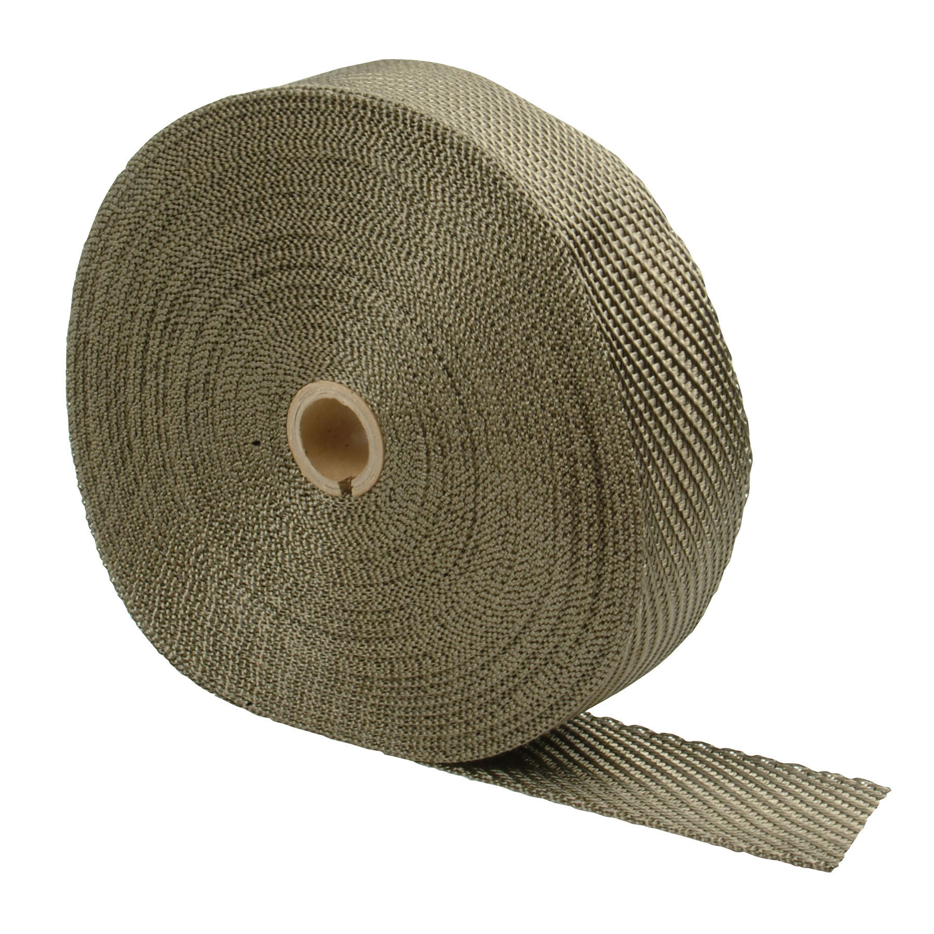 Design Engineering One 100 foot roll of 2 inch wide titanium exhaust wrap. Exhaust Heat Shield 10130