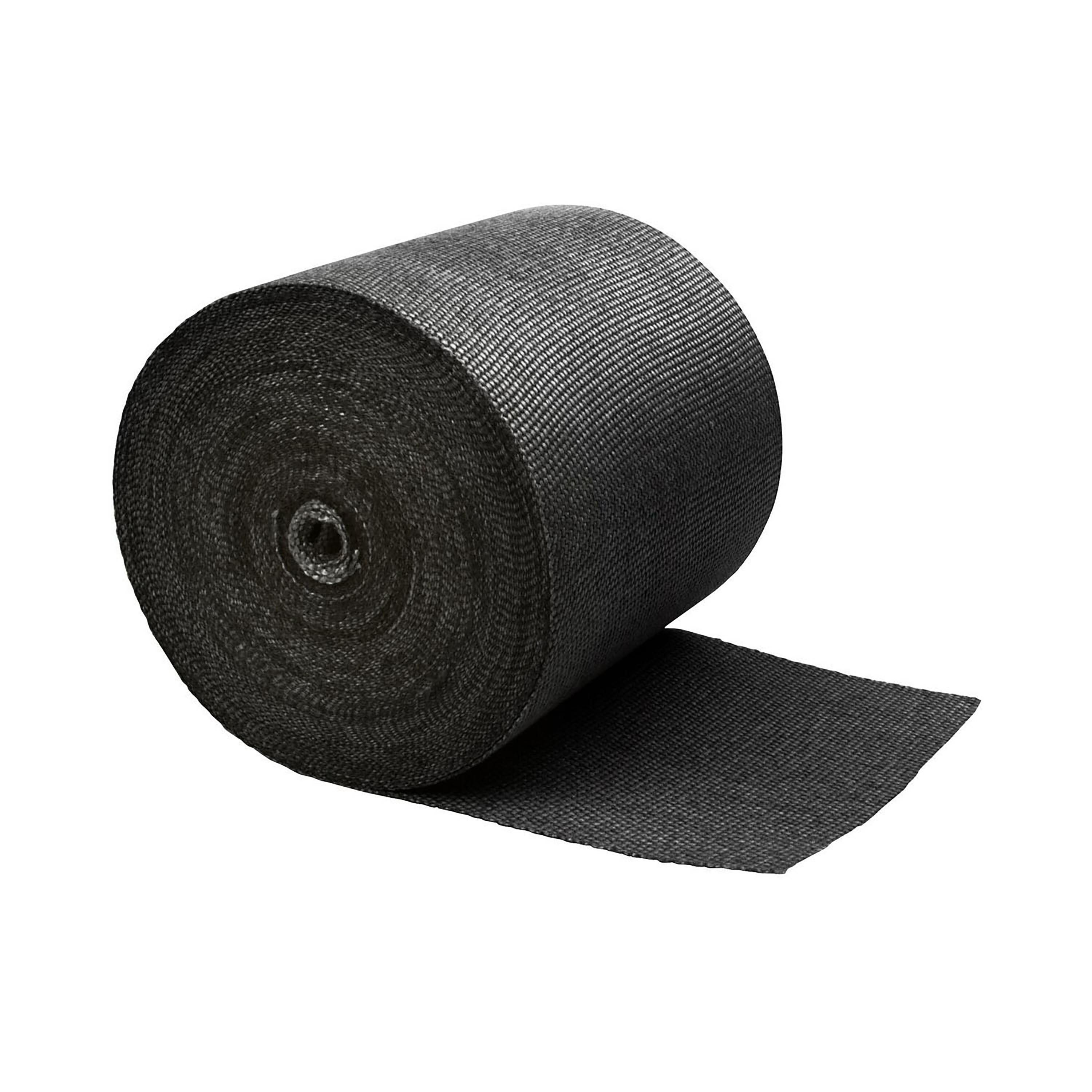 Design Engineering One 100 foot roll of 6 inch wide Black Glass Fiber exhaust wrap. Exhaust Heat Shield