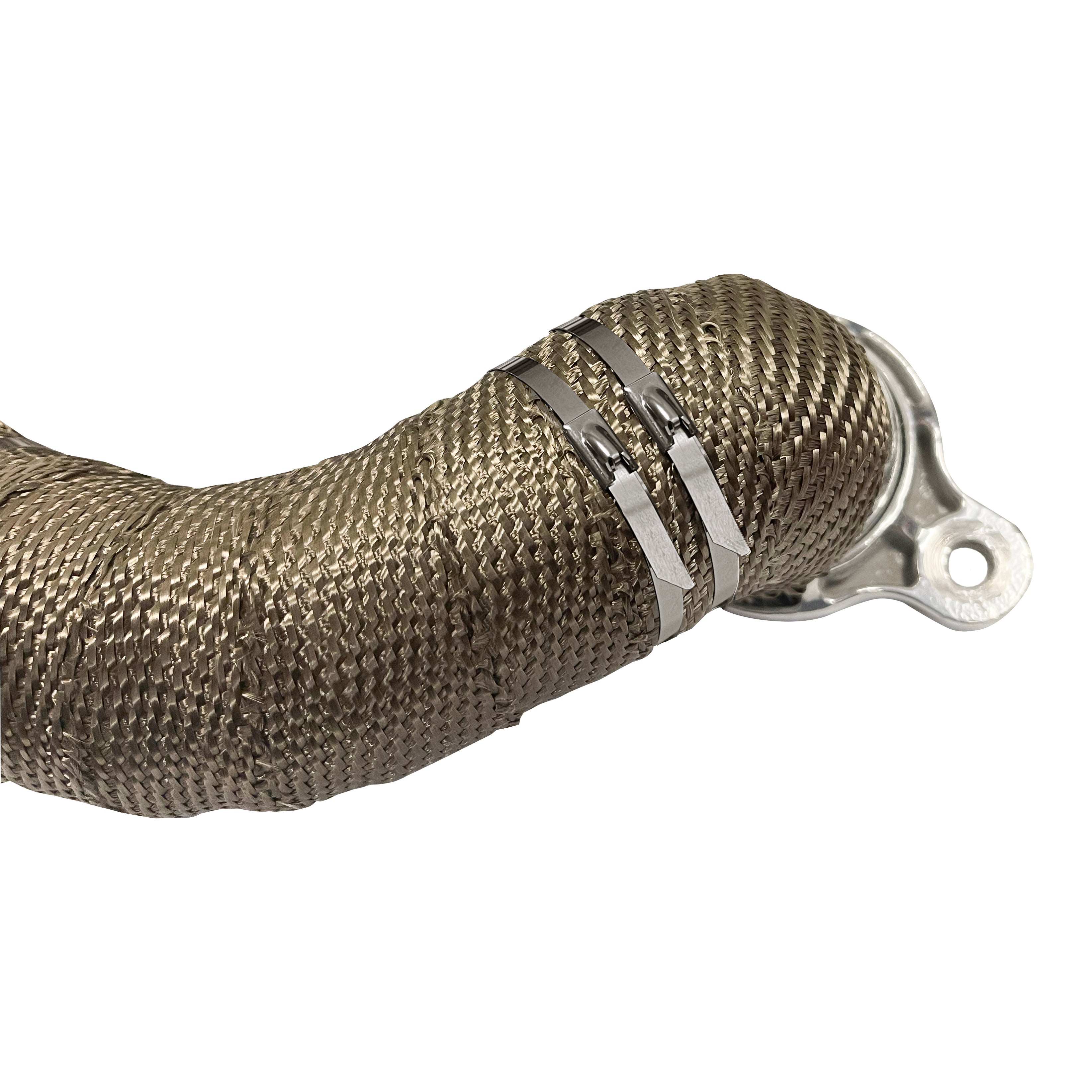 Design Engineering Ten 20 inch long stainless steel locking ties. Exhaust Heat Shield 10203
