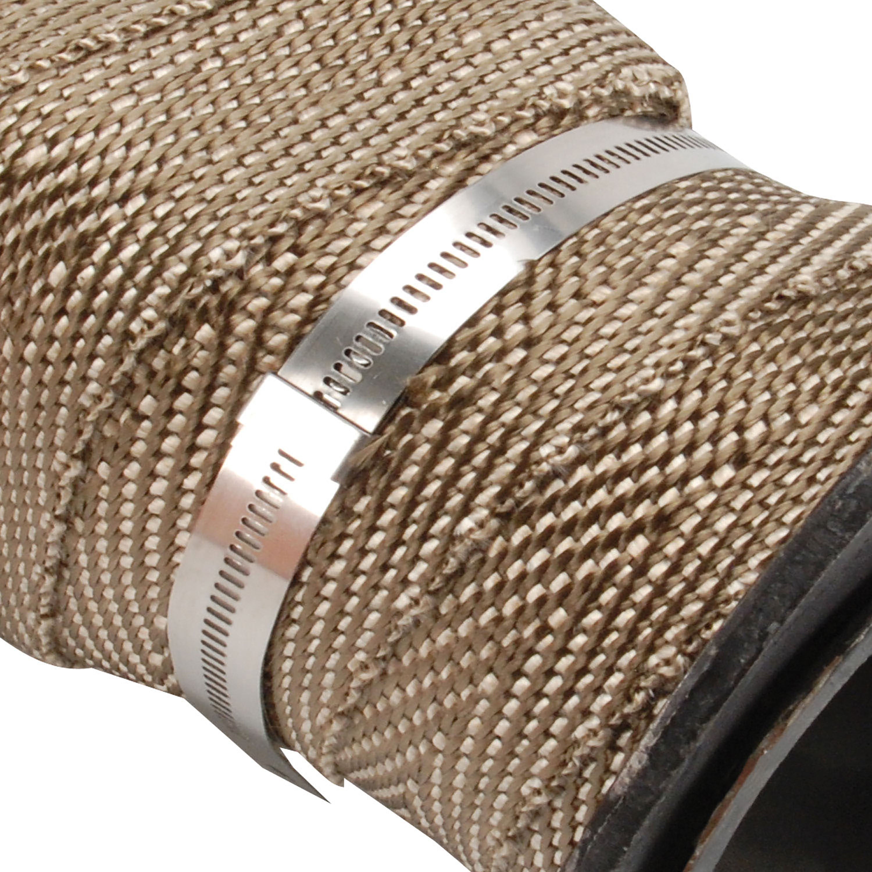 Design Engineering Four 14 inch long stainless steel locking ties. Width 7mm. Exhaust Heat Shield 10209