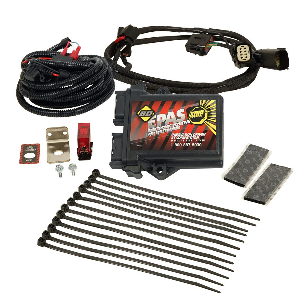 BD Diesel Cold Air Intake Kit E-Pas Positive Air Shut Off 24- GM 2500HD 6.6L 1036765