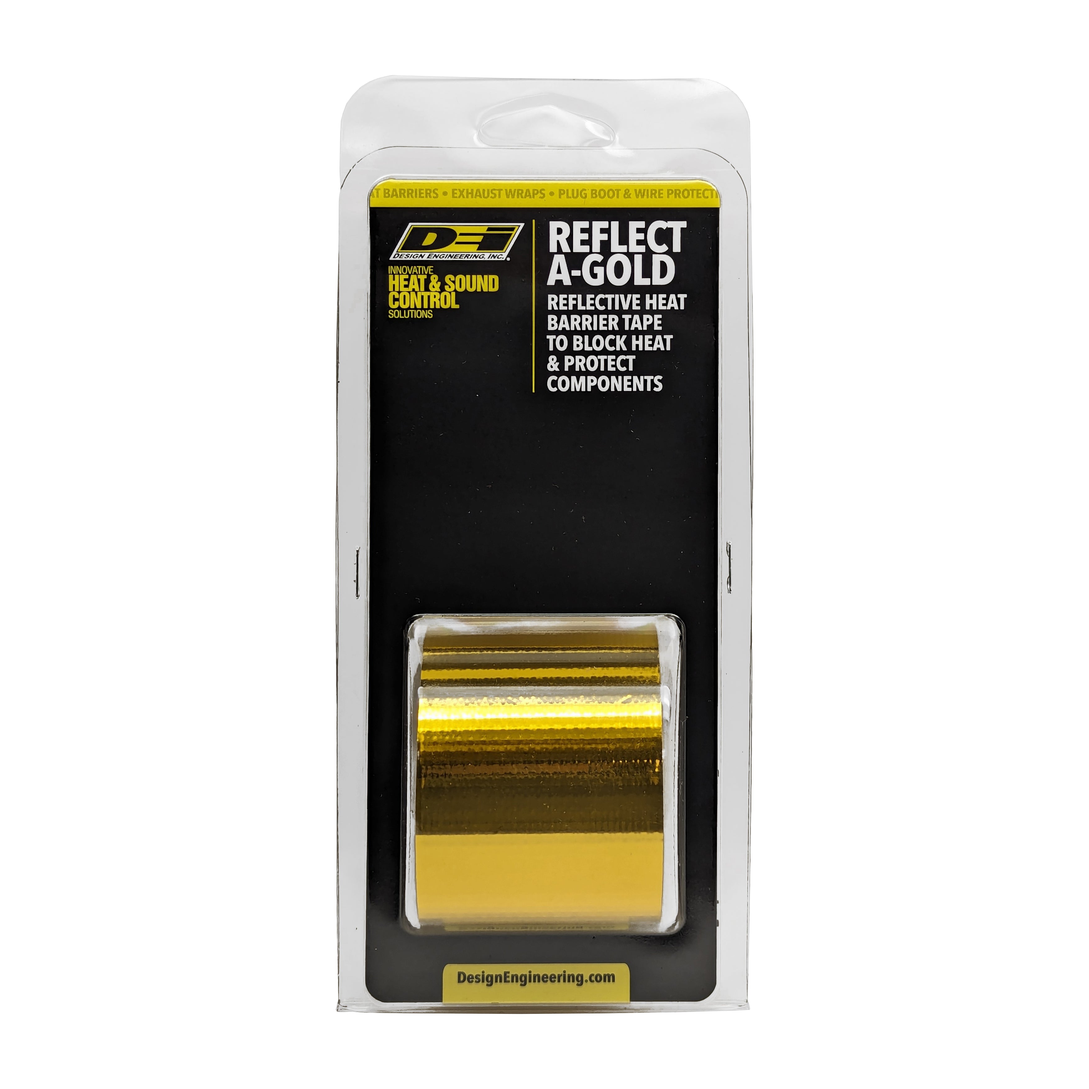 Design Engineering One 2 inch by 30 foot roll of Reflect-A-Gold. Heat Reflective Tape 10397