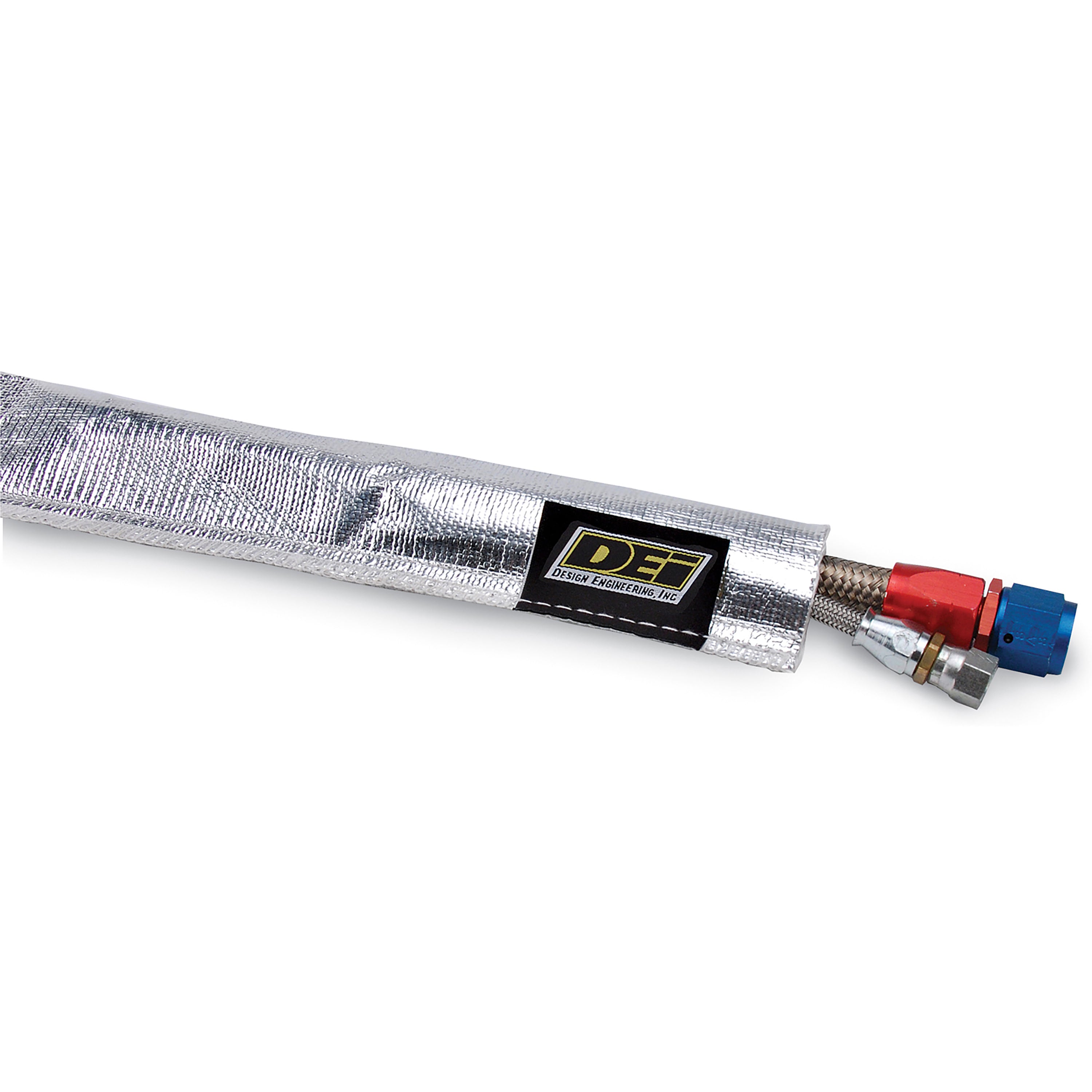 Design Engineering One 36 inch length of Heat Sheath with a 1-1/4 inch inside diameter. Exhaust Heat Shield