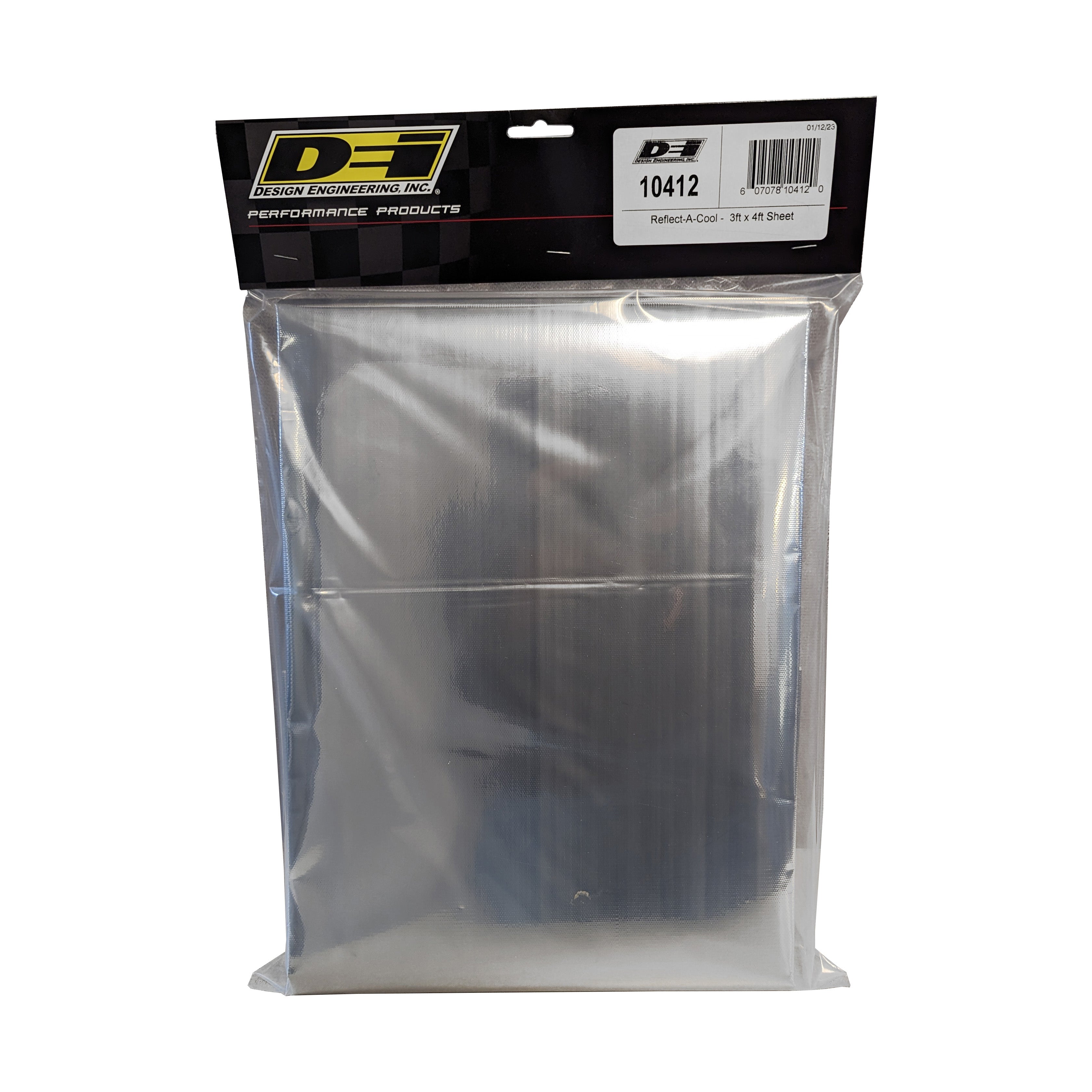 Design Engineering One 36 inch by 48 inch sheet of Reflect-A-Cool. Sound Dampening Sheet 10412