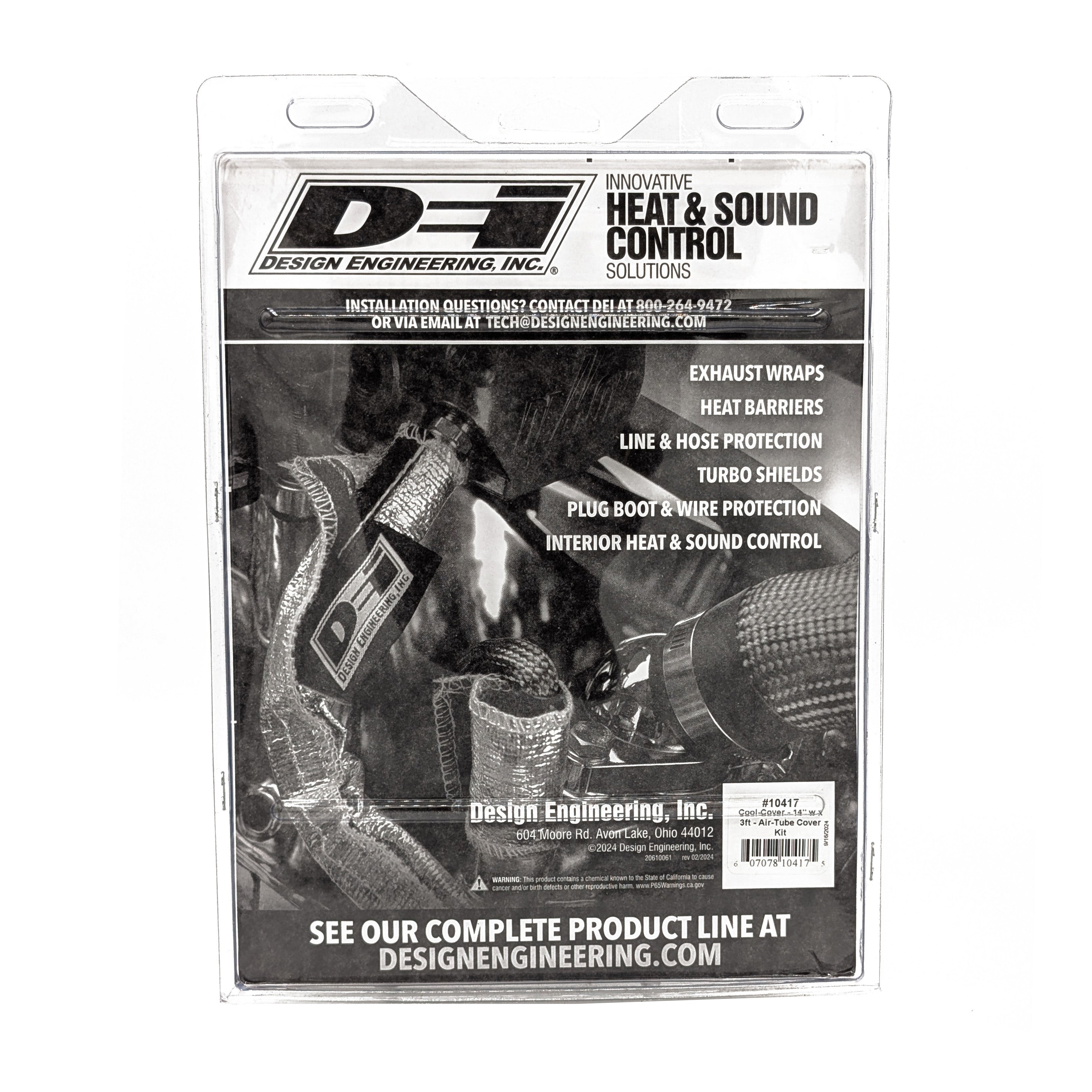 Design Engineering Cool Cover 14in x 36in Air Intake Insulator 10417