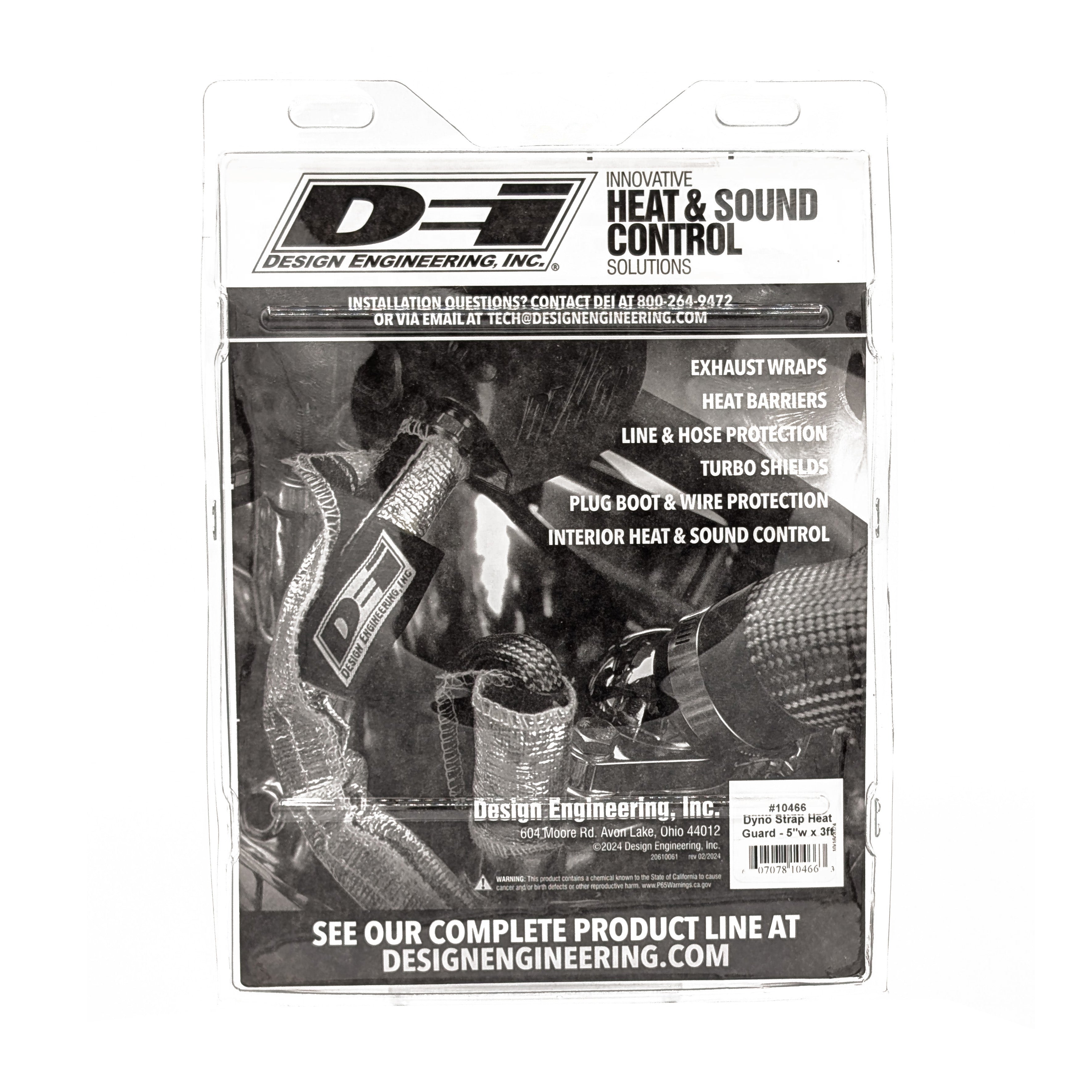 Design Engineering One 3 foot long dyno strap sleeve. Tie Down Strap 10466