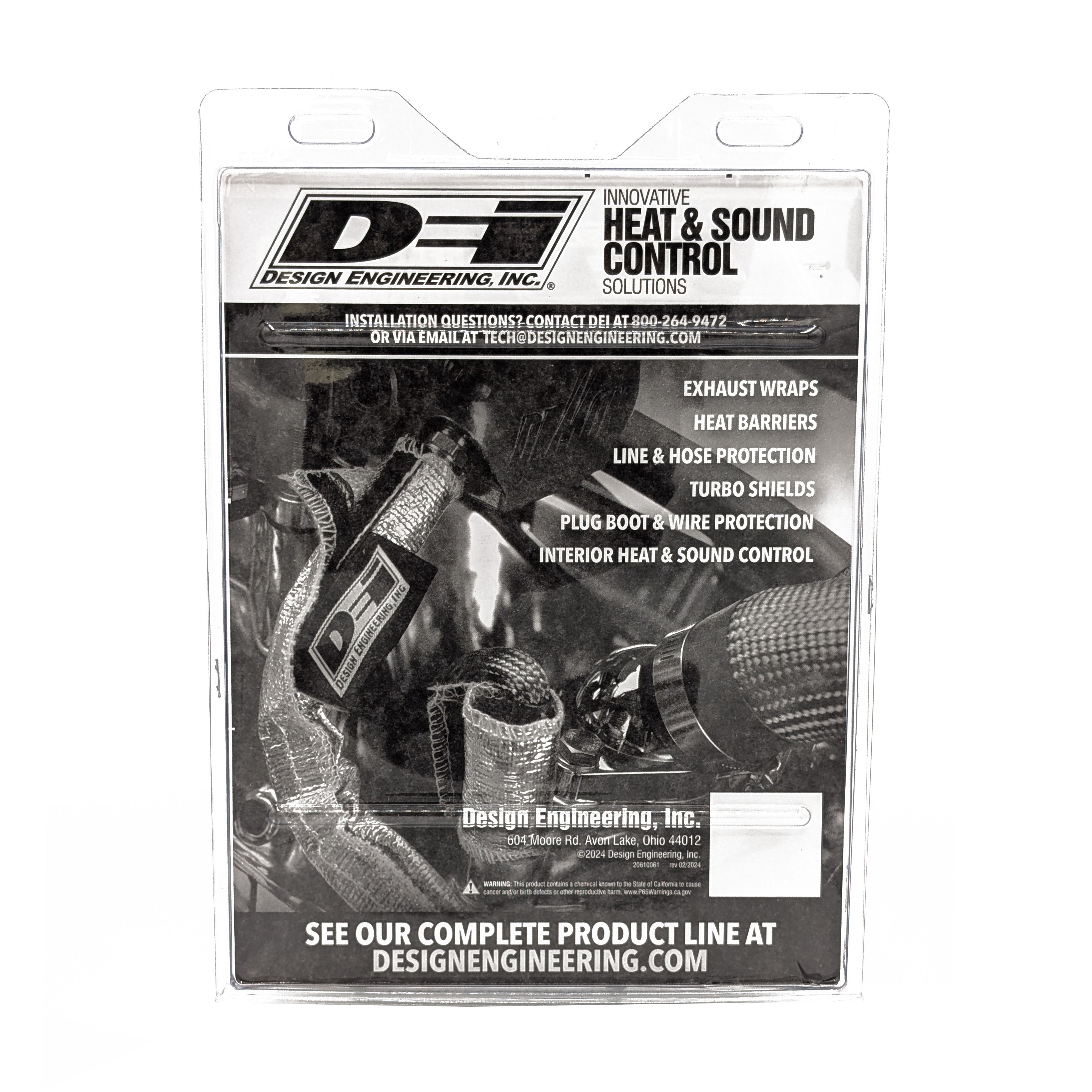 Design Engineering Cell Saver Battery Insulation Kit Battery Heat Shield 10480