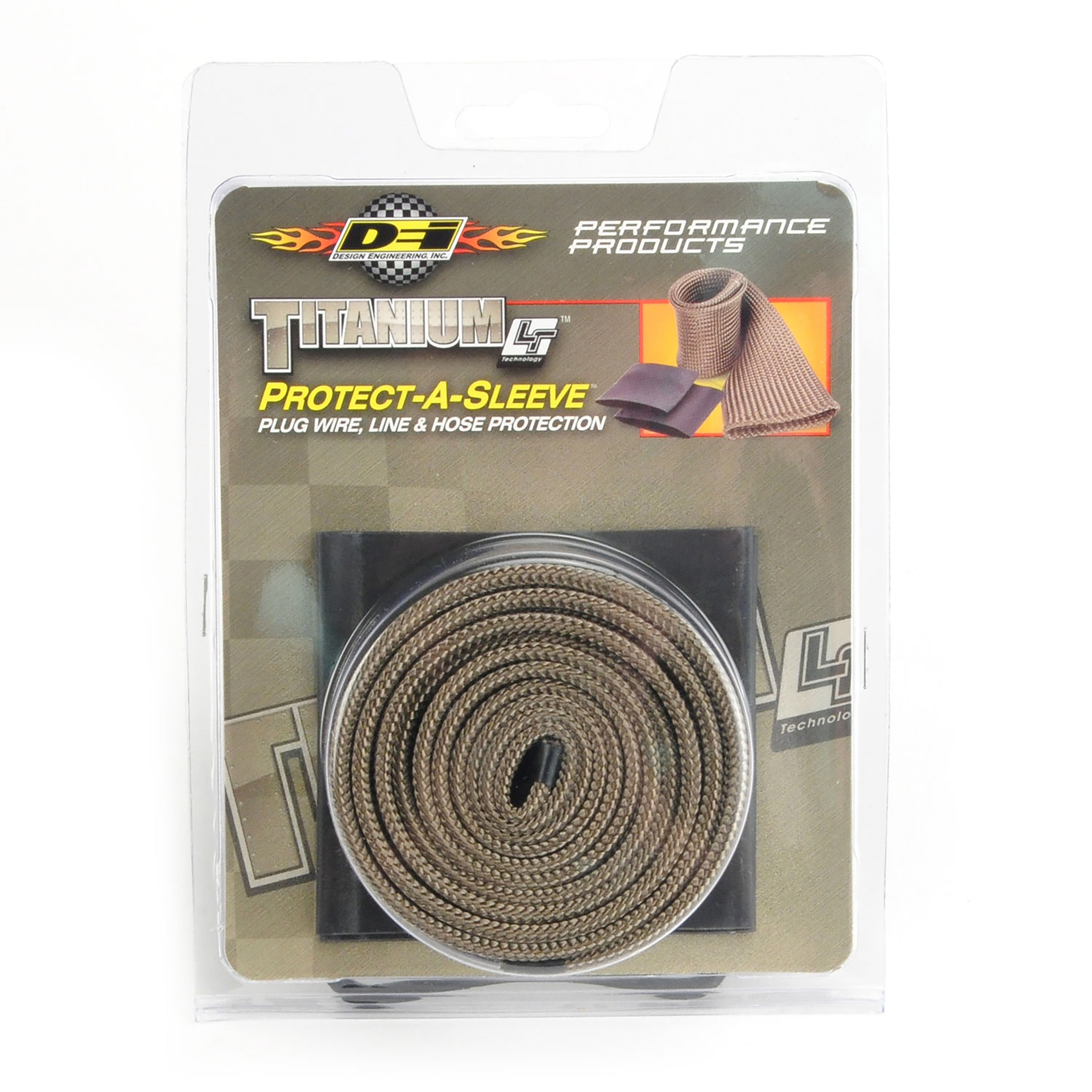 Design Engineering Protect-A-Sleeve Titanium 1in x 48in Exhaust Heat Shield 10483