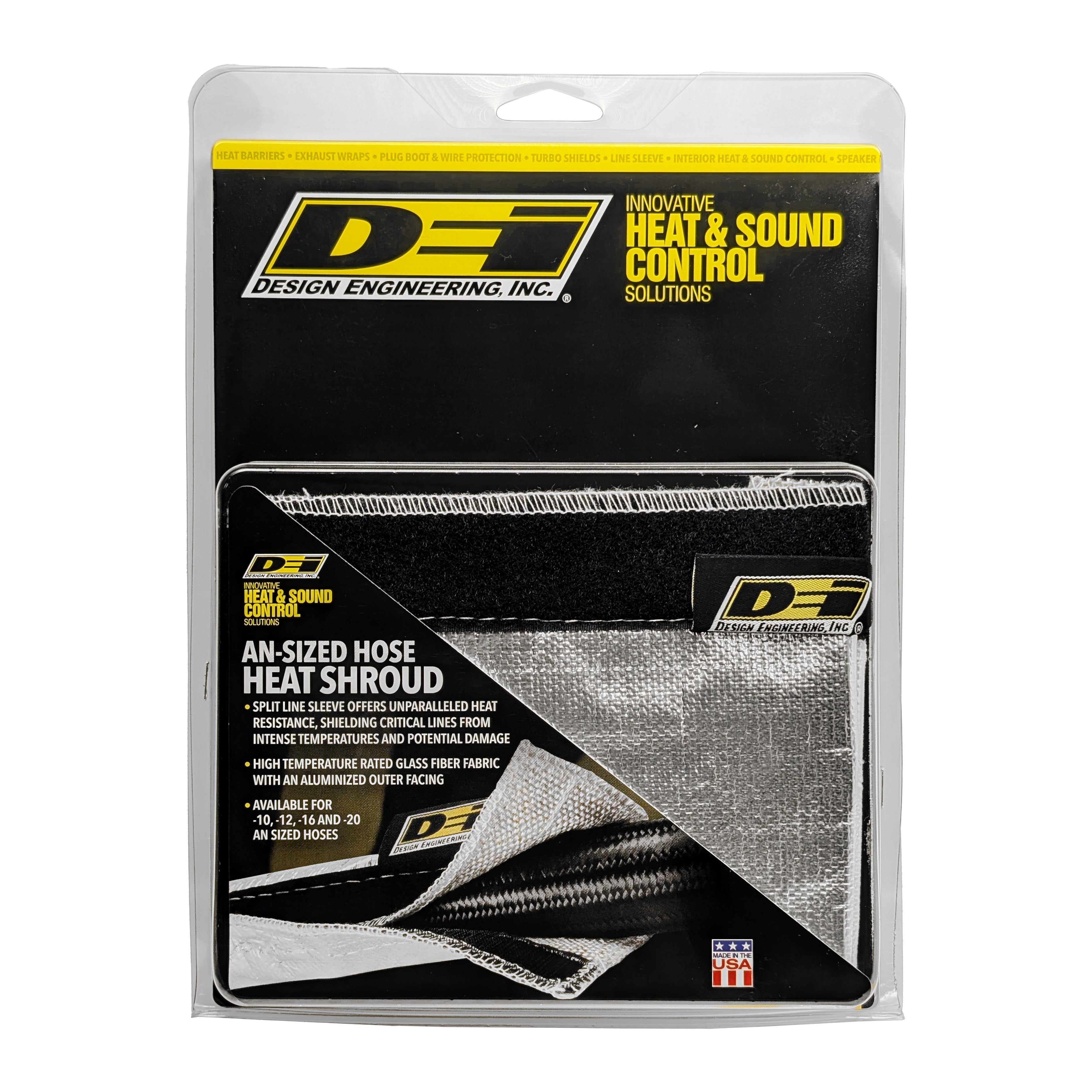 Design Engineering One 36 inch length of Heat Shroud with a 2 to 2-1/2 inch inside diameter. 10487