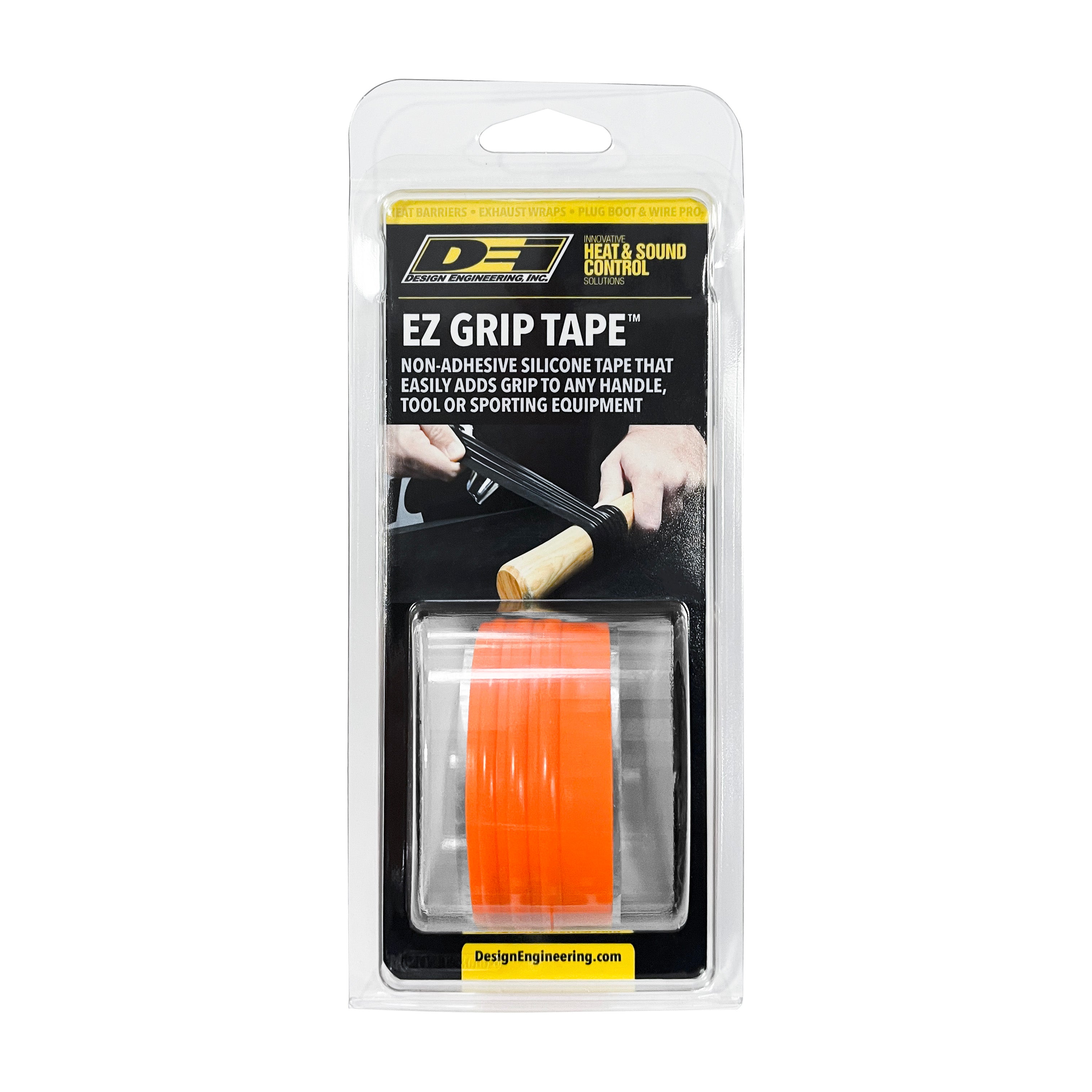 Design Engineering One roll of orange EZ Grip tape. Thermal Protection Tape 10500