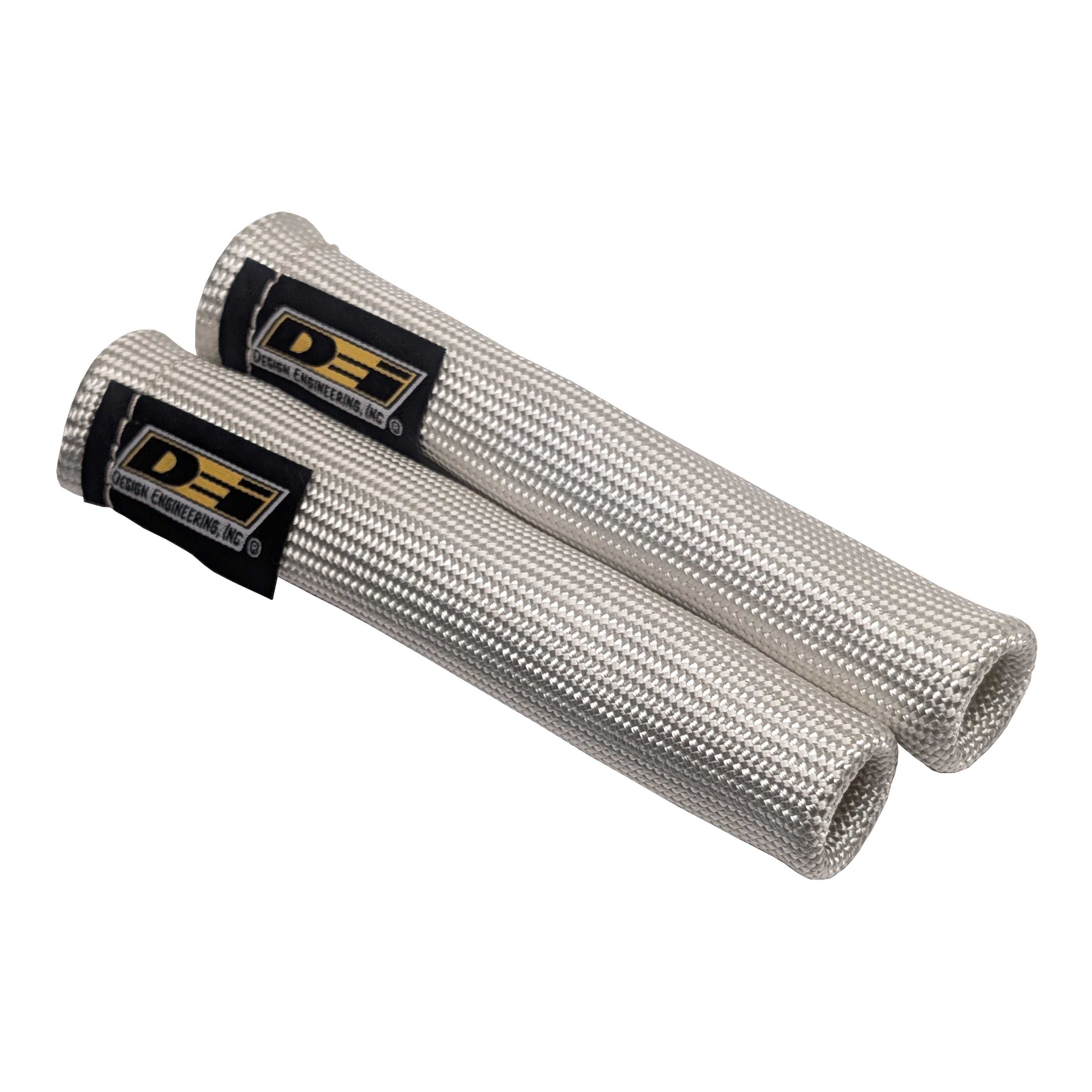 Design Engineering Two silver 6 inch Protect-A-Boots with internal metal ring. Spark Plug Boot Heat Sleeve