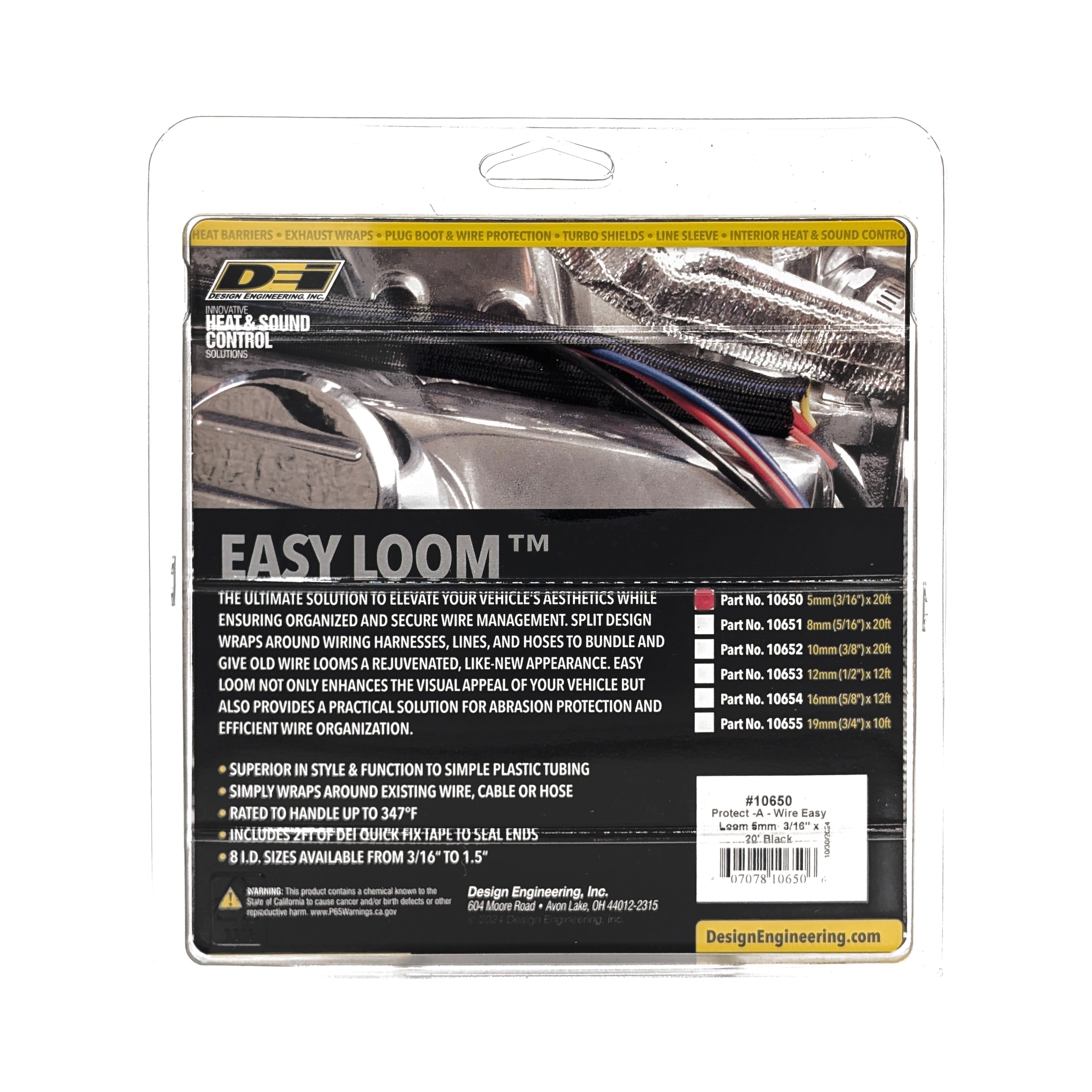 Design Engineering One 20 foot length of Easy Loom, for lines approximately 5mm in diameter. 10650