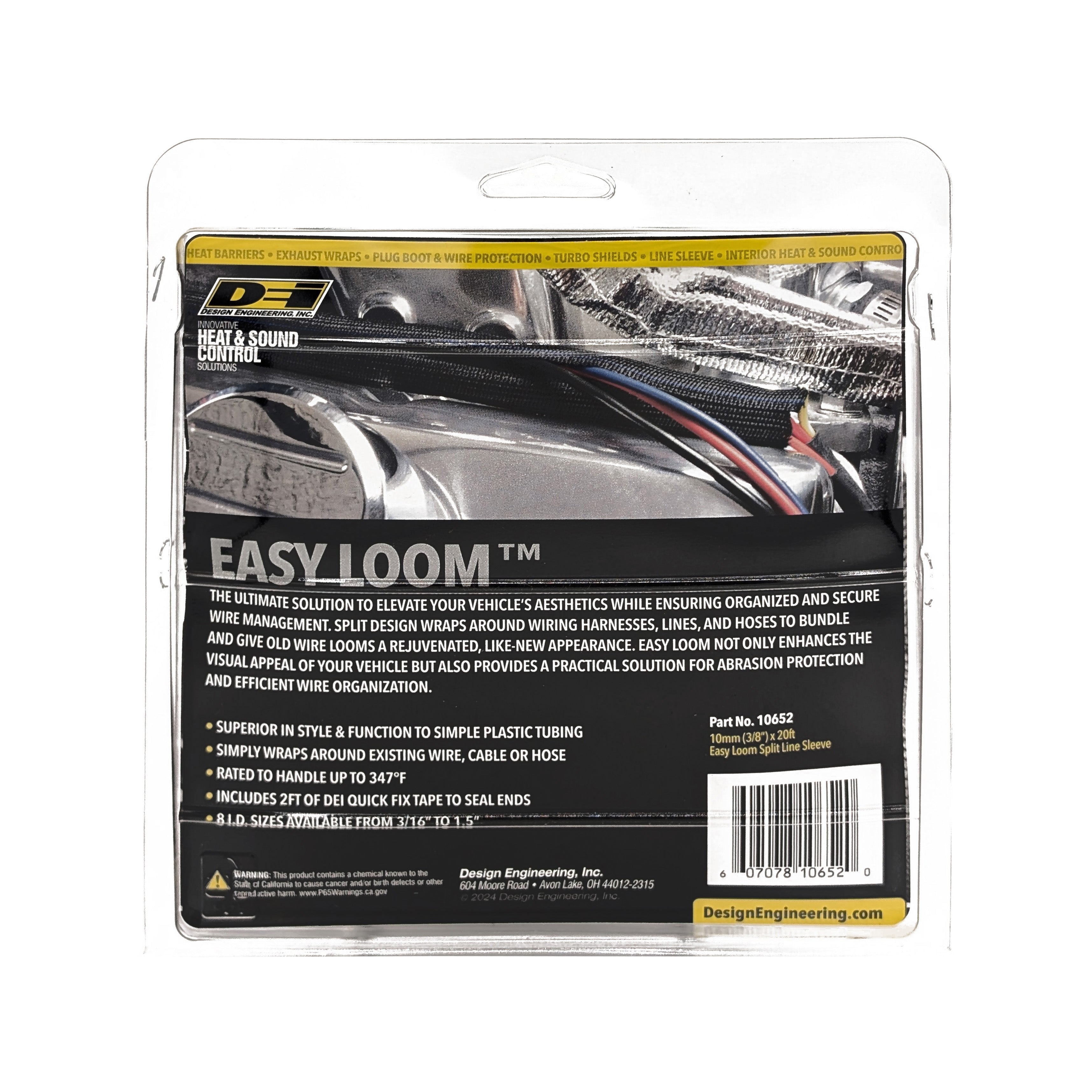 Design Engineering One 20 foot length of Easy Loom, for lines approximately 3/8 inch in diameter. 10652