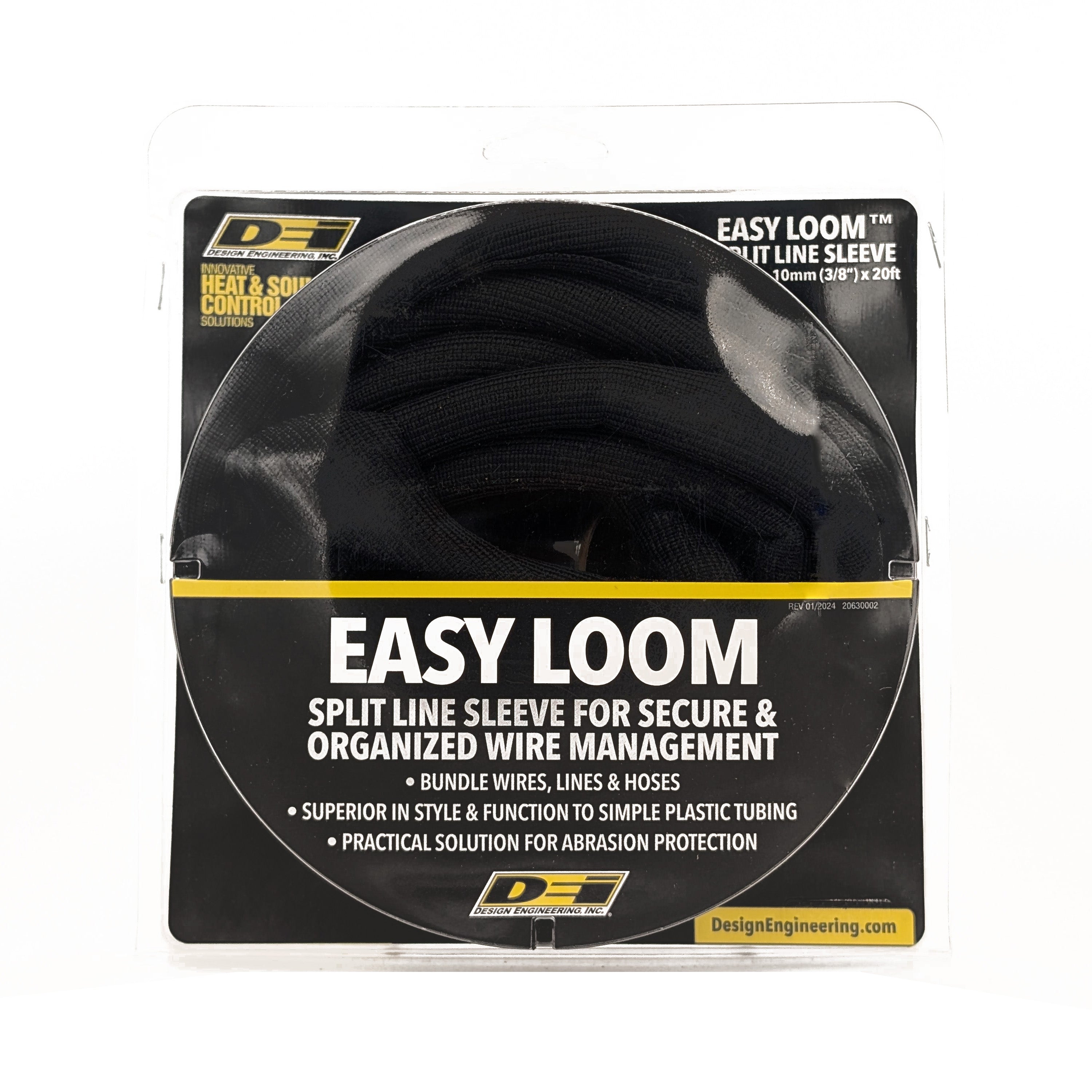 Design Engineering One 20 foot length of Easy Loom, for lines approximately 3/8 inch in diameter. 10652