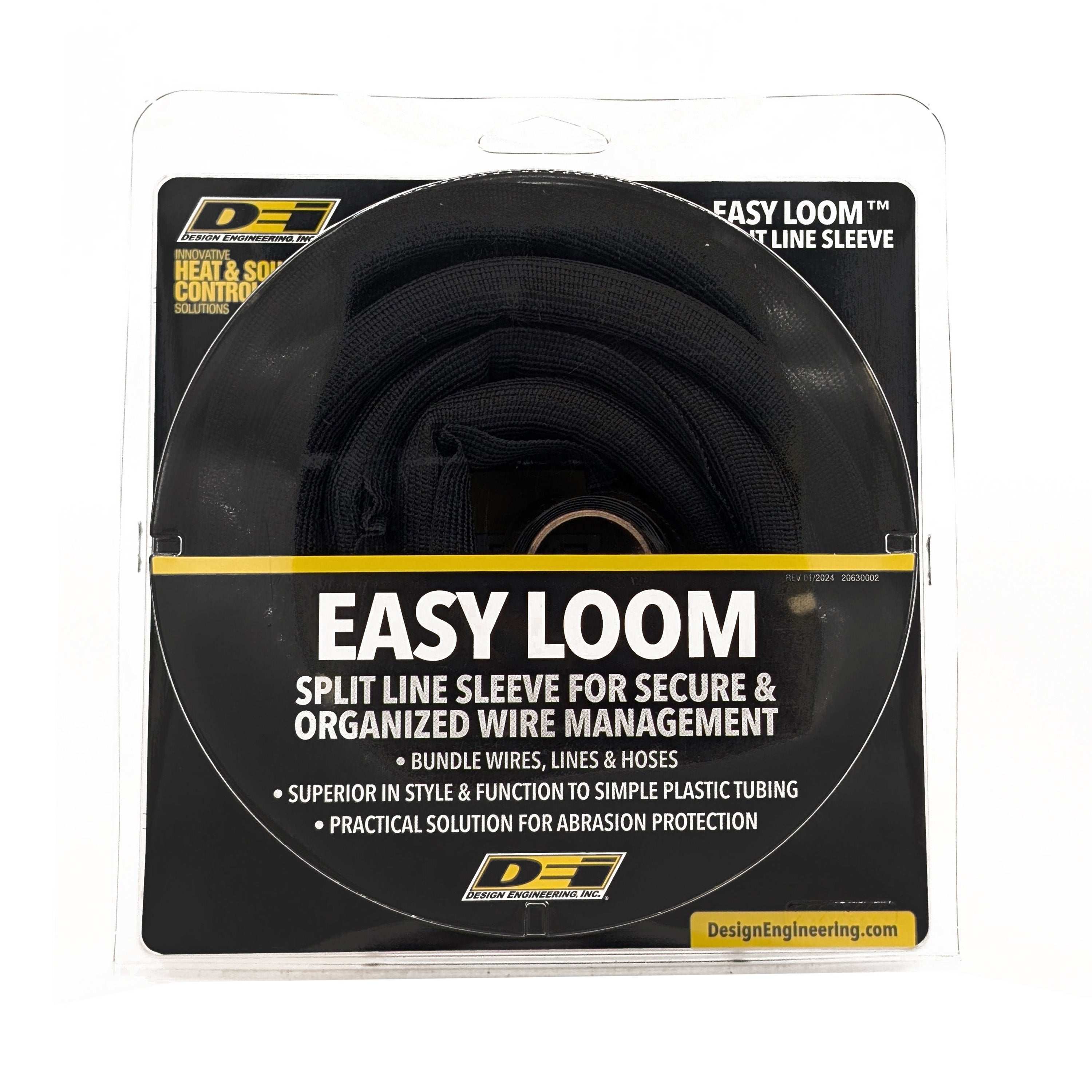 Design Engineering One 12 foot length of Easy Loom, for lines approximately 5/8 inch in diameter. 10654